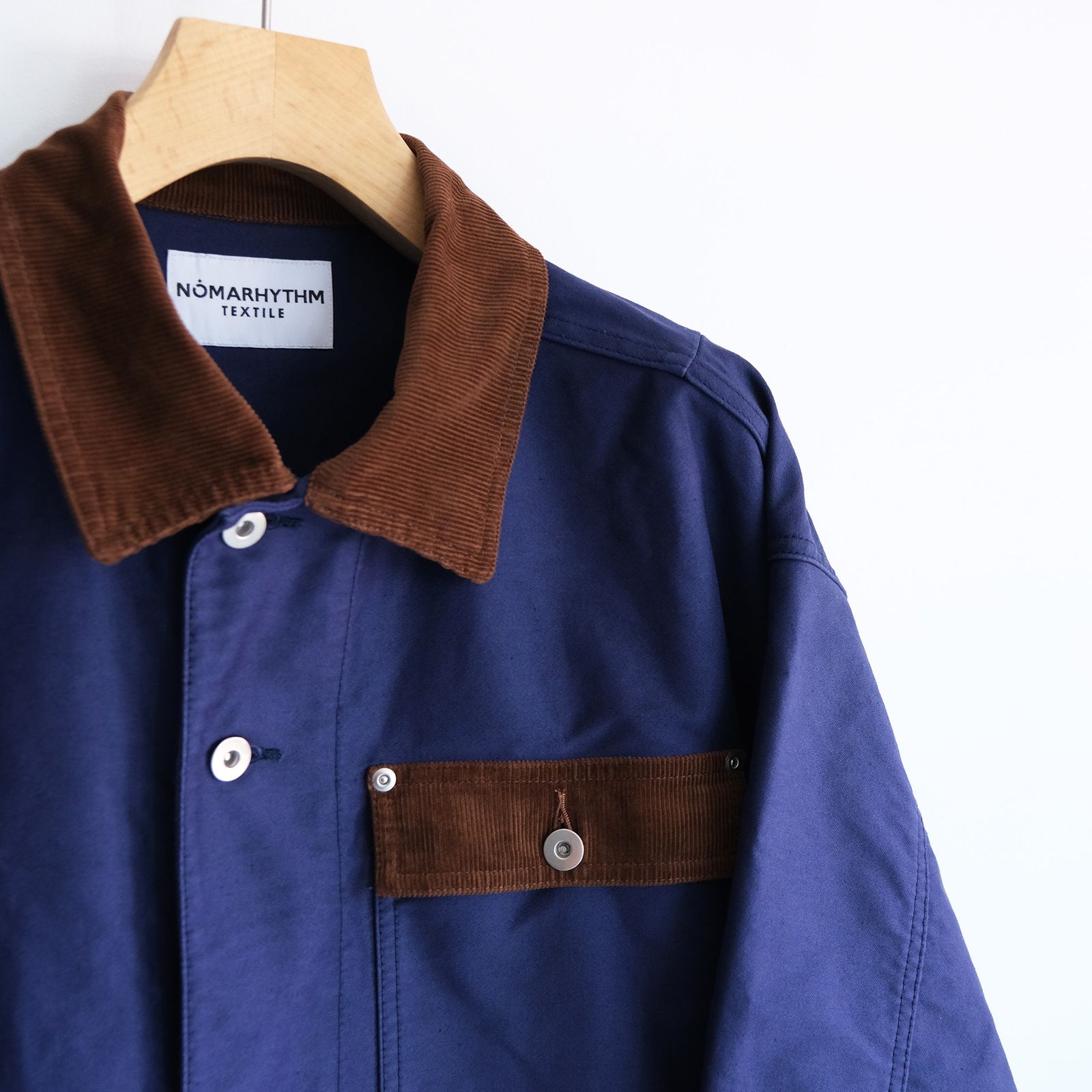 French Work Coverall Jacket -ジャケット-（Blue / ブルー）