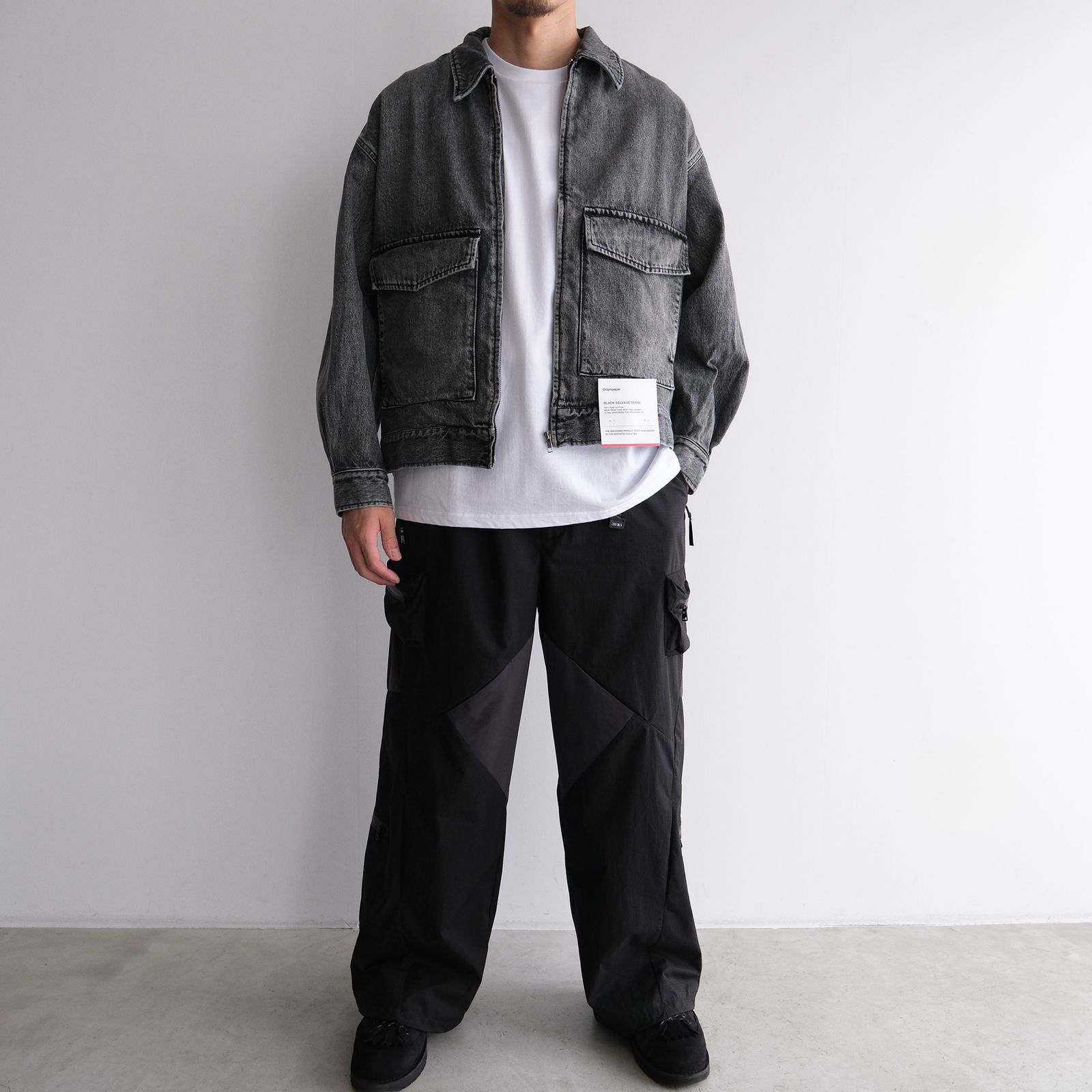 Graphpaper デニムジャケット Selvage Denim Zip Jacket – Graphpaper