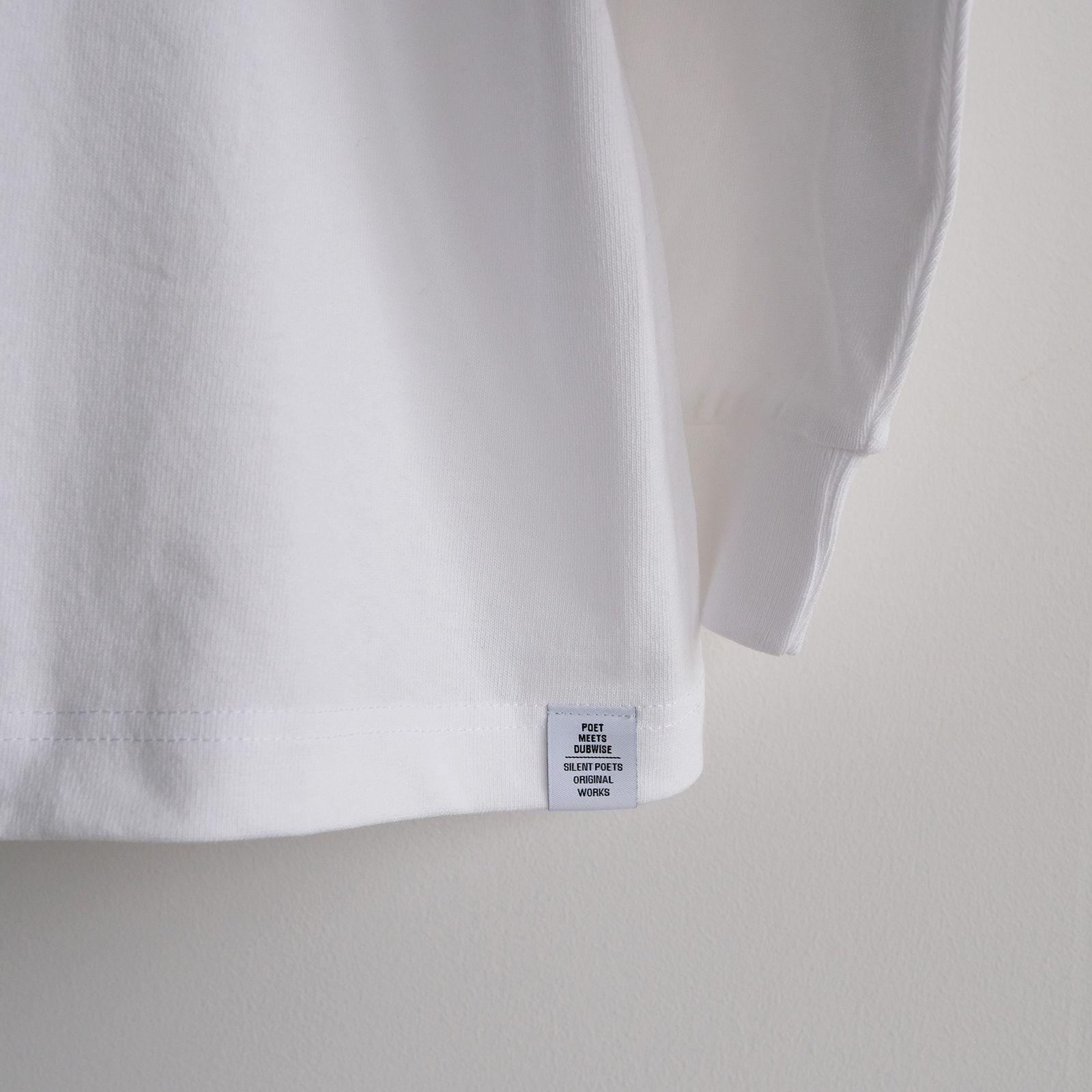 Kompakt Record Barx + PMD Oversized L/S T-Shirt -Tシャツ-（White / ホワイト）