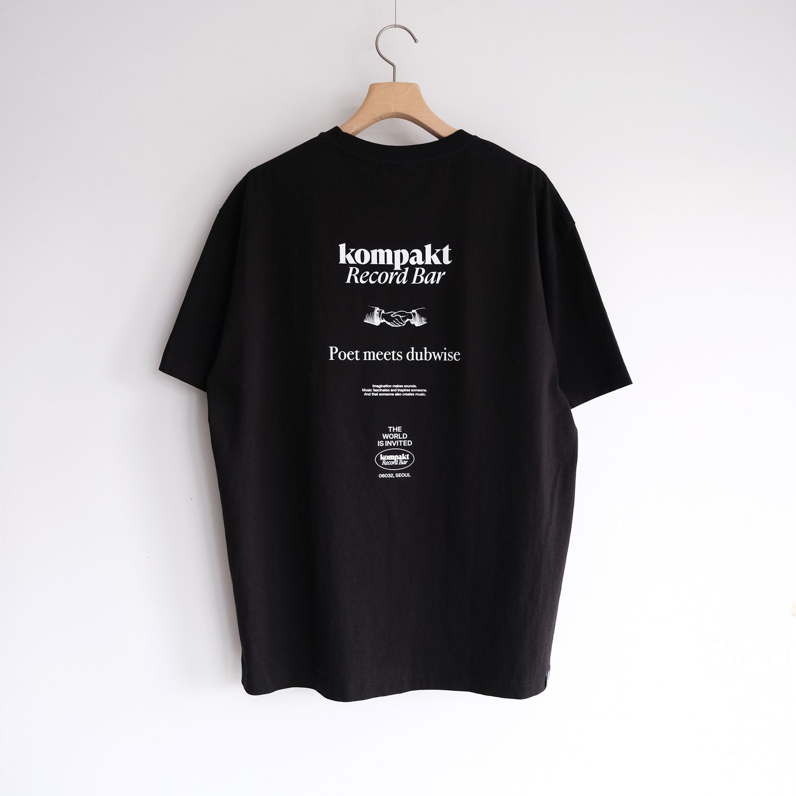 Kompakt Record Barx + PMD Loosefit T-Shirt -Tシャツ-（Black / ブラック）