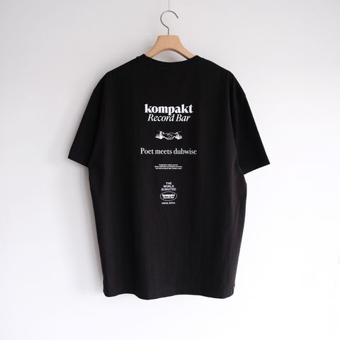 Kompakt Record Barx + PMD Loosefit T-Shirt -Tシャツ-（Black / ブラック）
