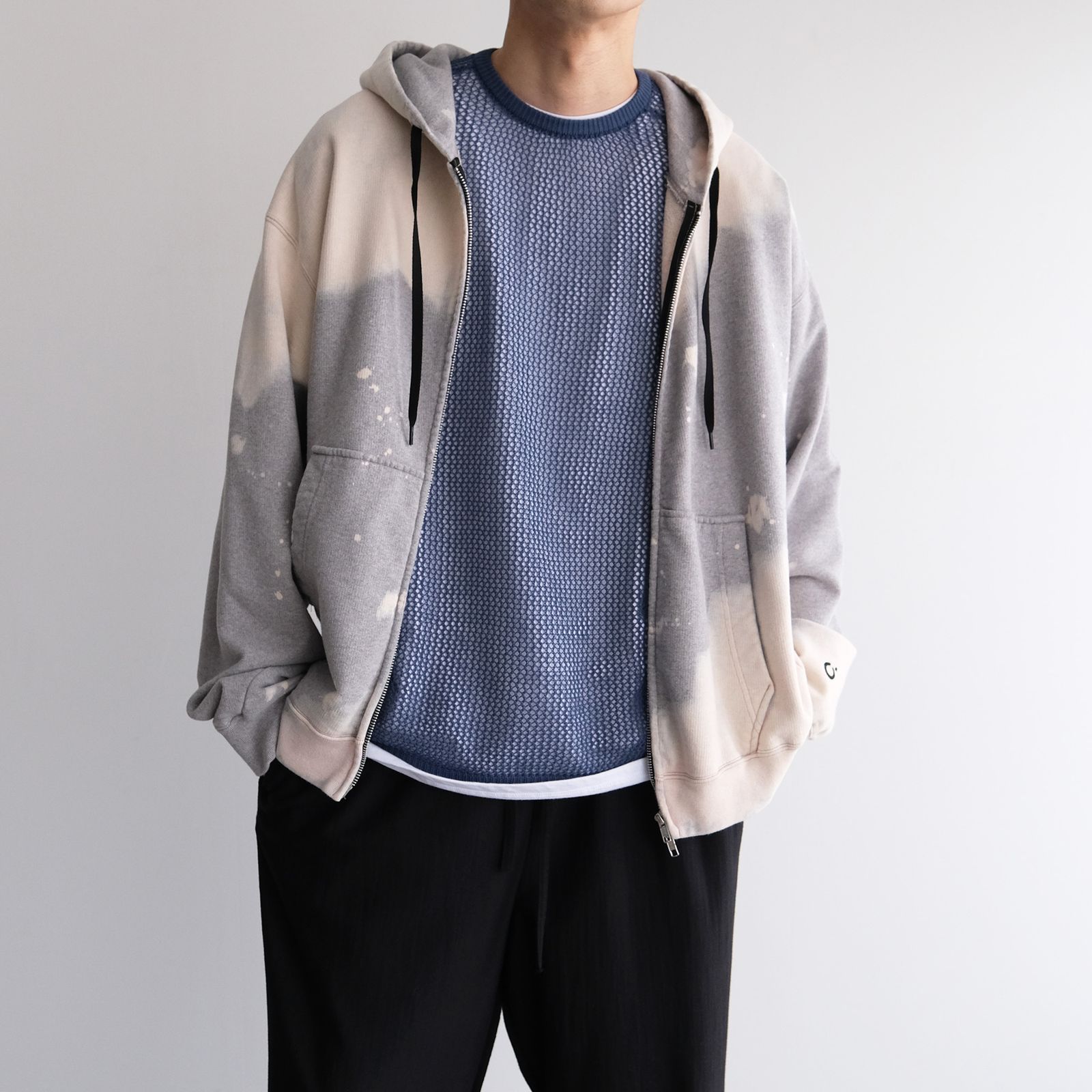 Crew Neck S/S Tee -Tシャツ-（Blue / ブルー）