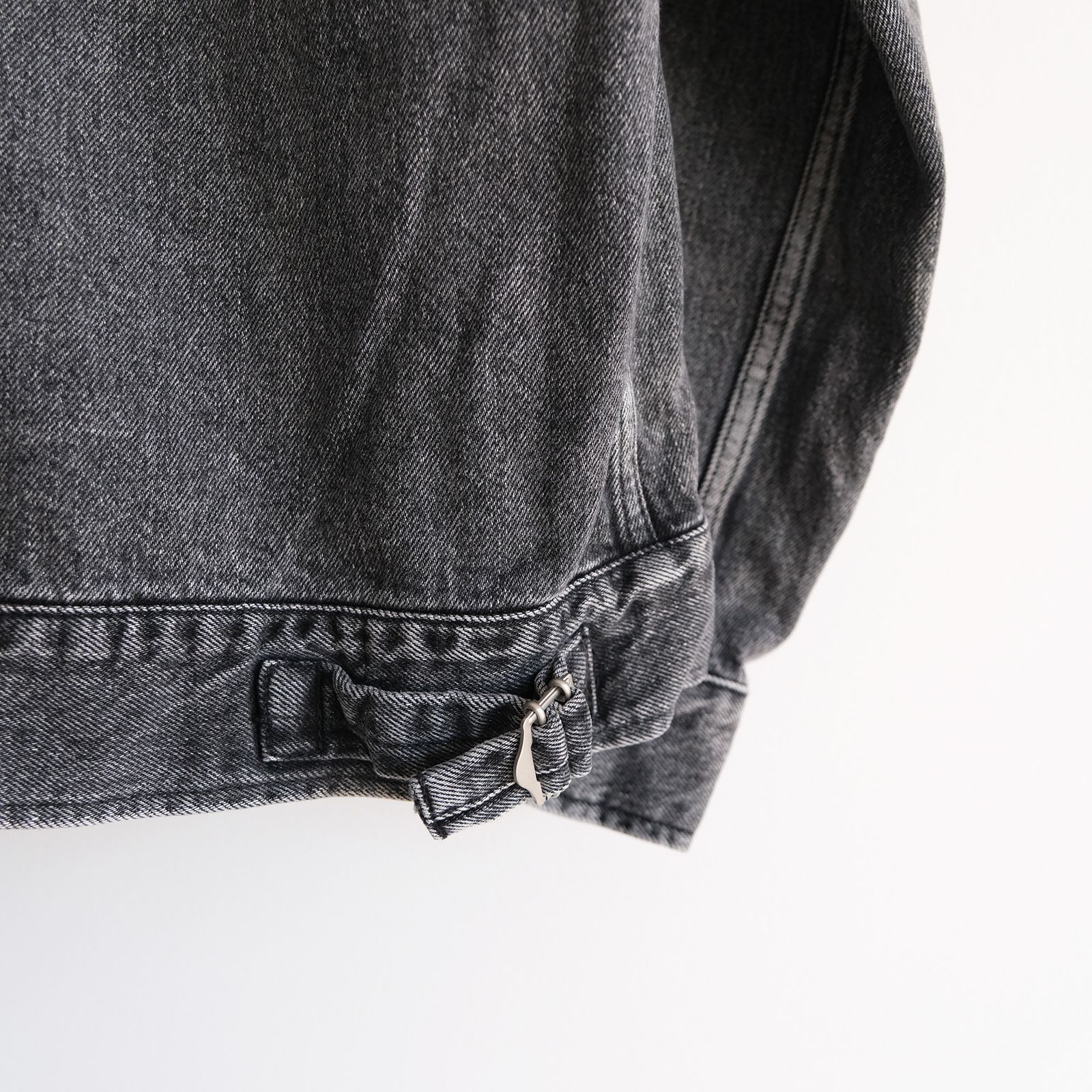 Selvage Denim Zip Jacket -デニムジャケット-（Black Light Fade / ブラックライトフェイド）