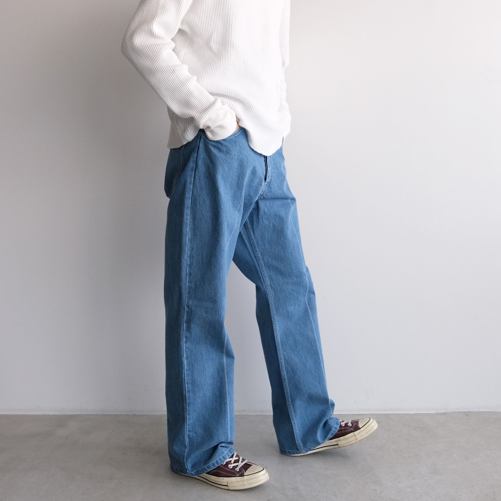 Denim Boot 5P Pants -パンツ-（L.Blue / ブルー）