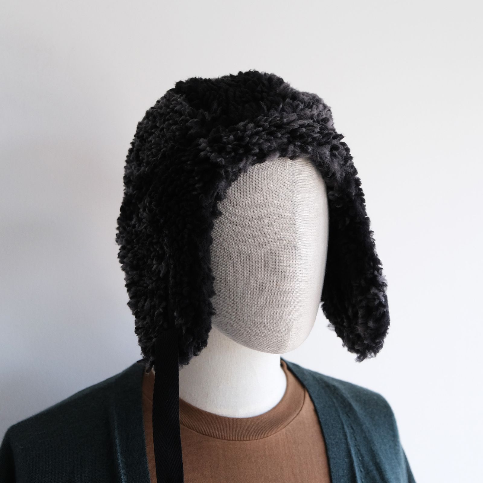 DYG Sherpa Flight Cap -キャップ-（Black / ブラック）