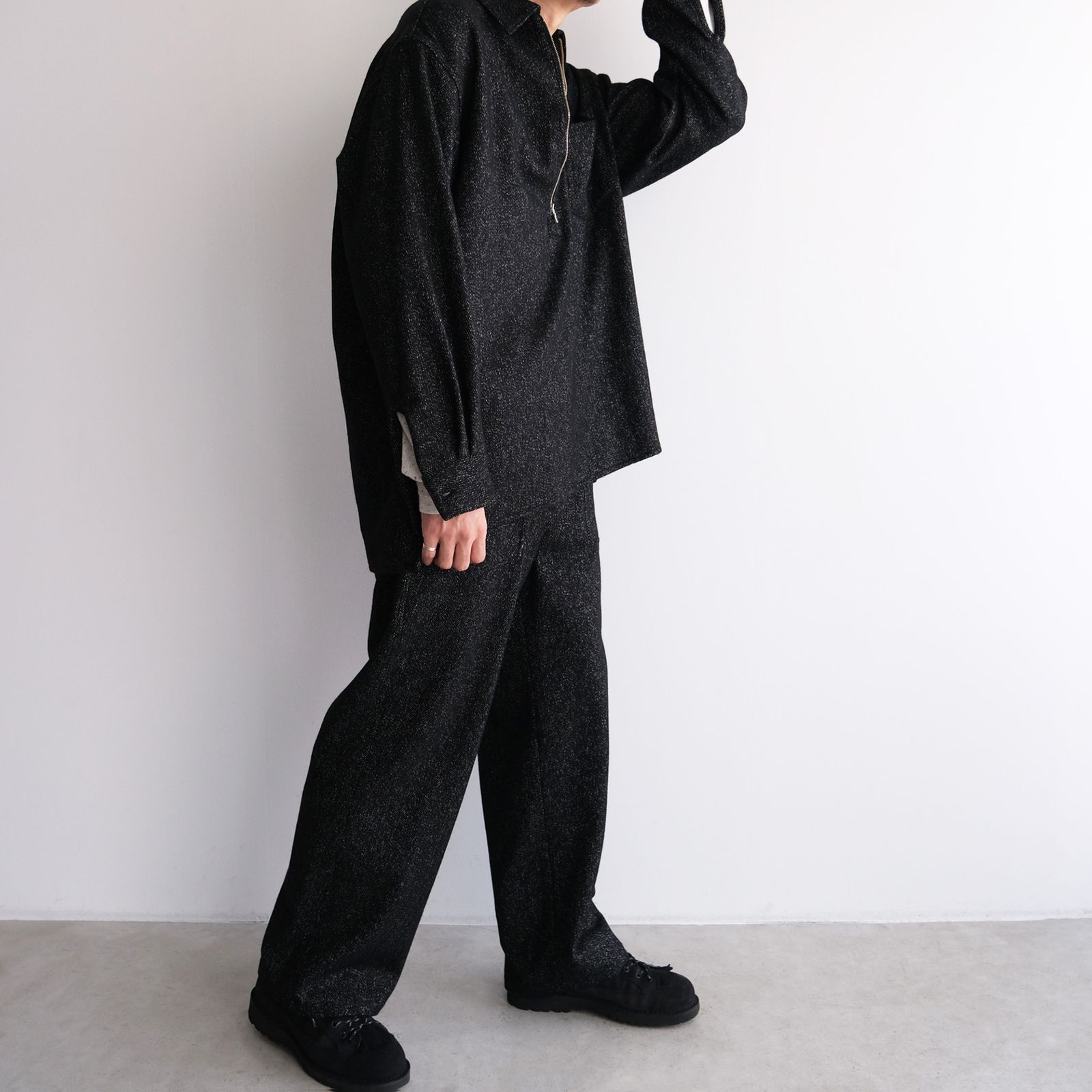 URU - Work Pants -パンツ-（Black / ブラック） | STACK STORE