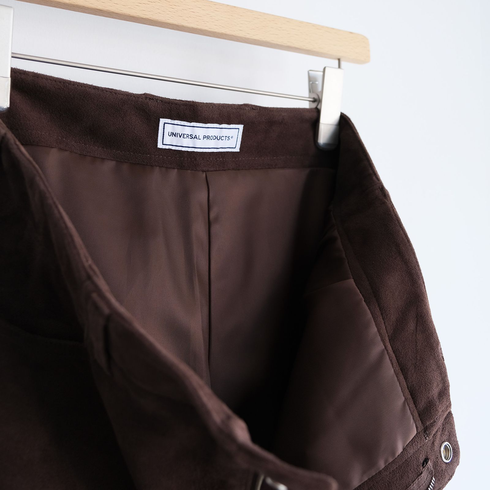 Suede Trousers -パンツ-（Brown / ブラウン）