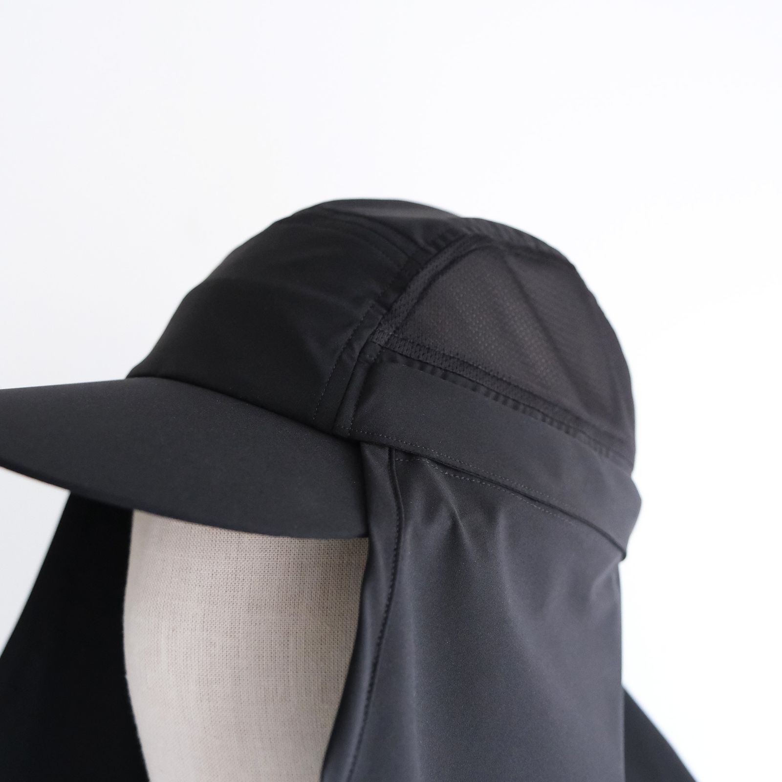 Sun Shade Mesh Cap -キャップ-（Black / ブラック）