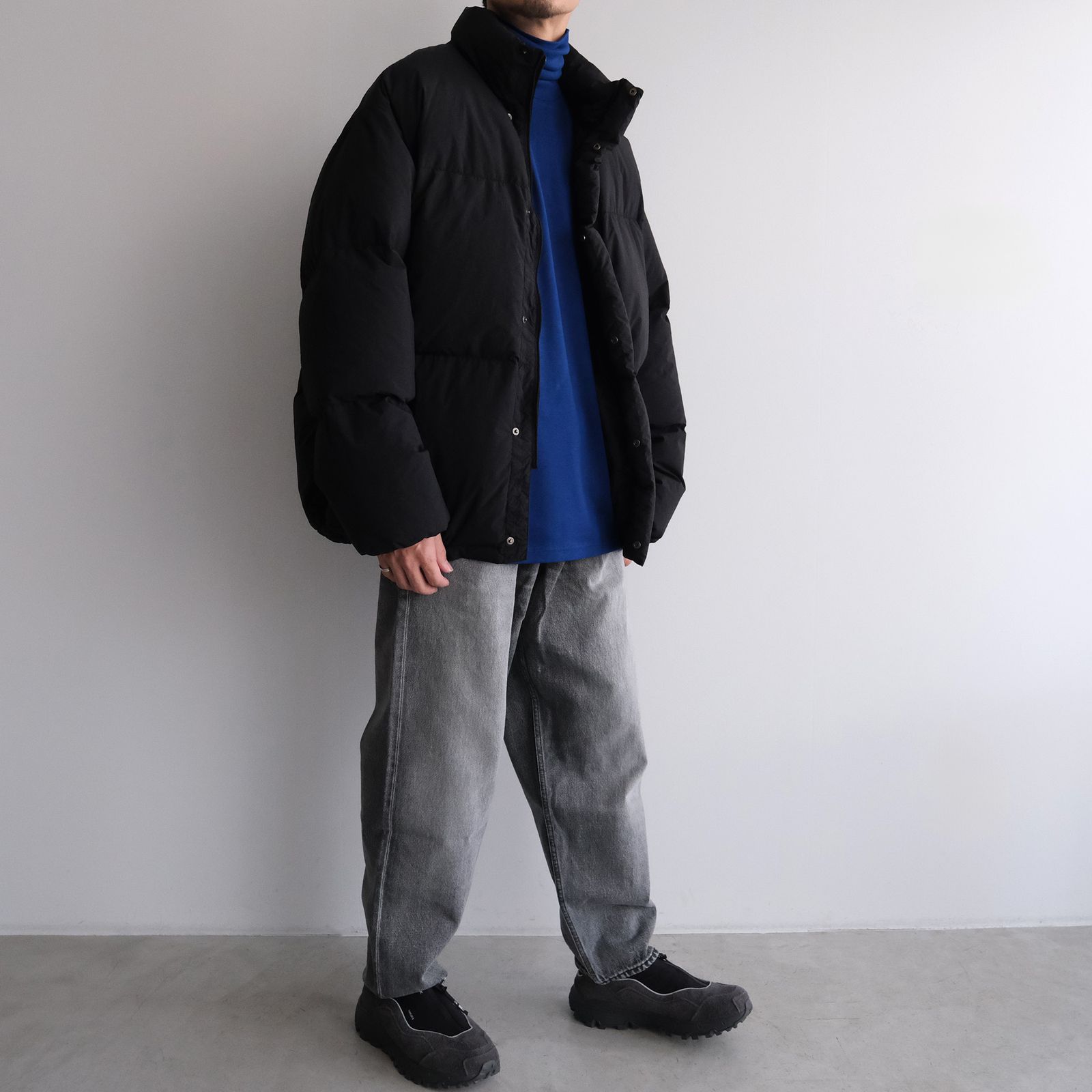Garment Dyed Down Jacket -ダウンジャケット-（Black / ブラック）GM253-30574