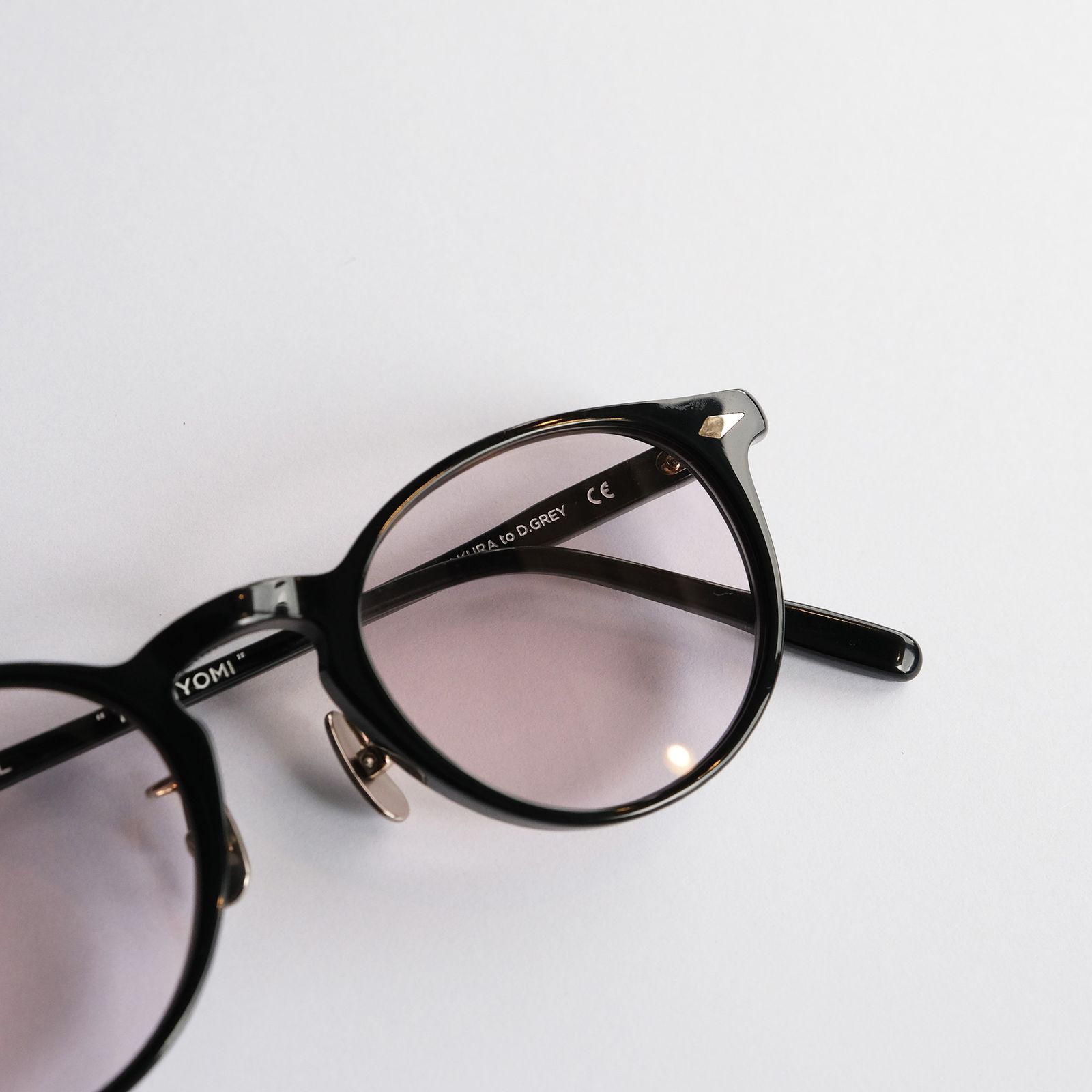 "TSUKIYOMI" Gloss Black × Sakura to D.Gray (調光モデル) -サングラス-