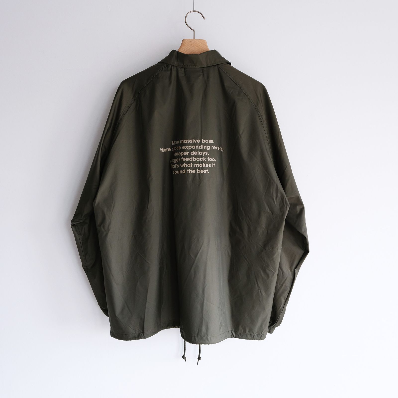 PMD More Massive R/S Coach JK -コーチジャケット-（Olive / オリーブ）