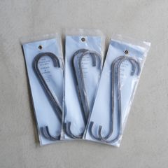 S-HOOK STEEL 250 -S字フック-（Silver / シルバー）