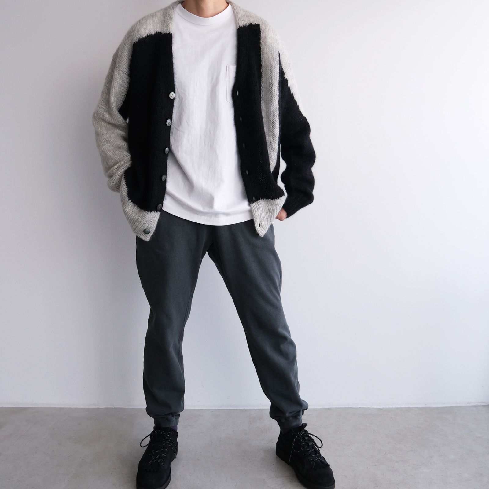 Gray Pigment Sweat Pants -パンツ-（Gray / グレー）