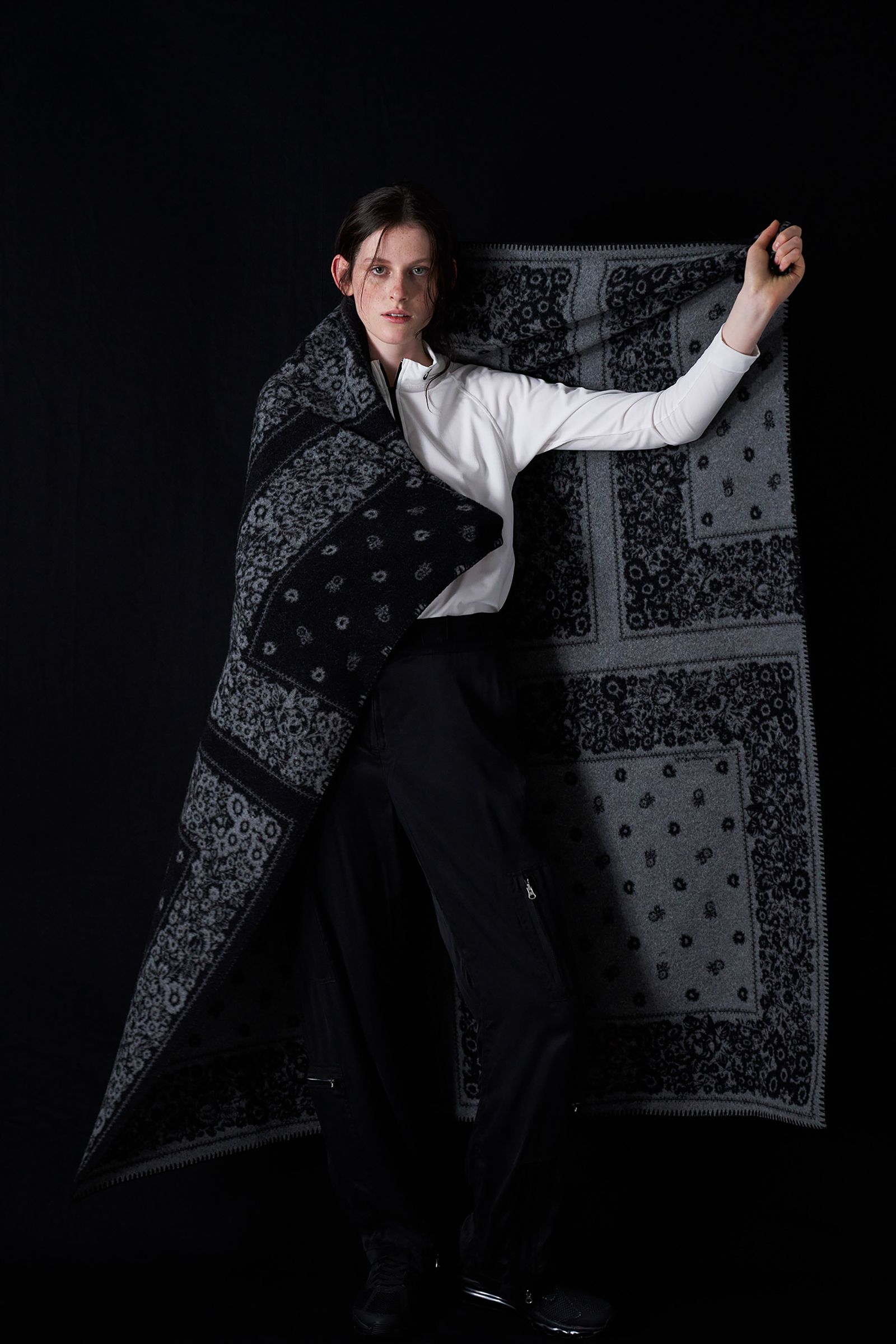 Draw Your Garden Blanket -バッグ-（Black / ブラック）