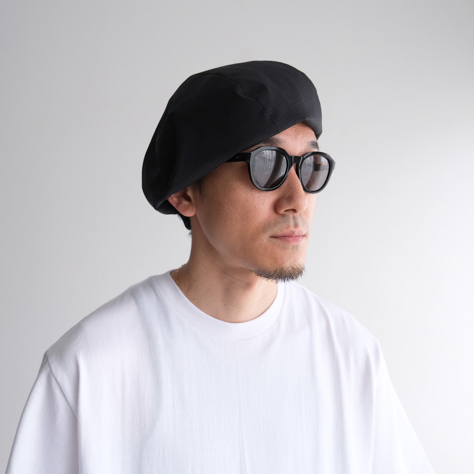 Dot Air Beret -ベレー帽-（Black / ブラック）