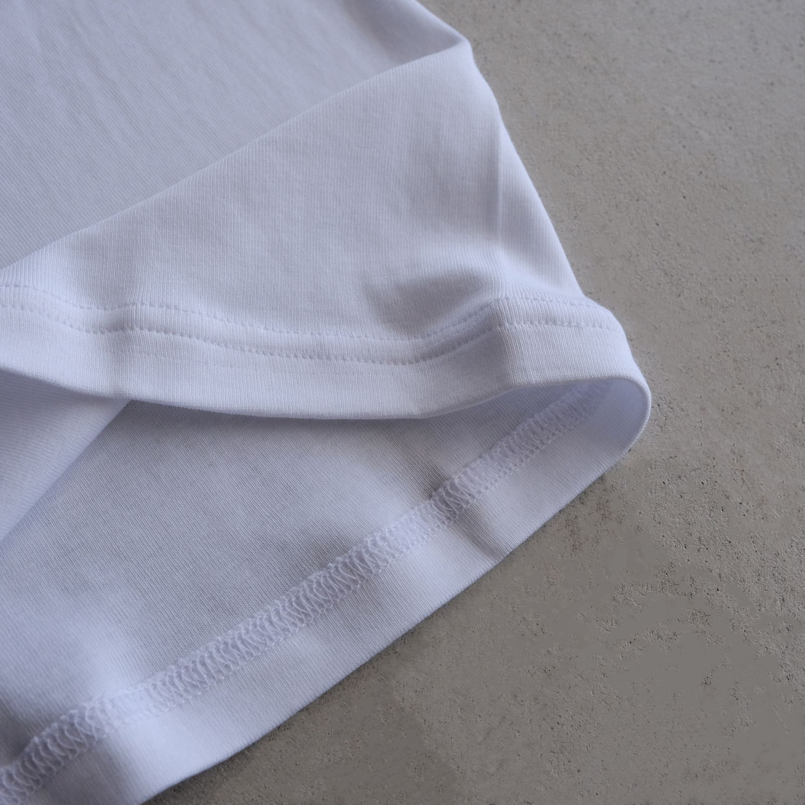 American Sea Island Cotton Tank Top -タンクトップ-（White / ホワイト）