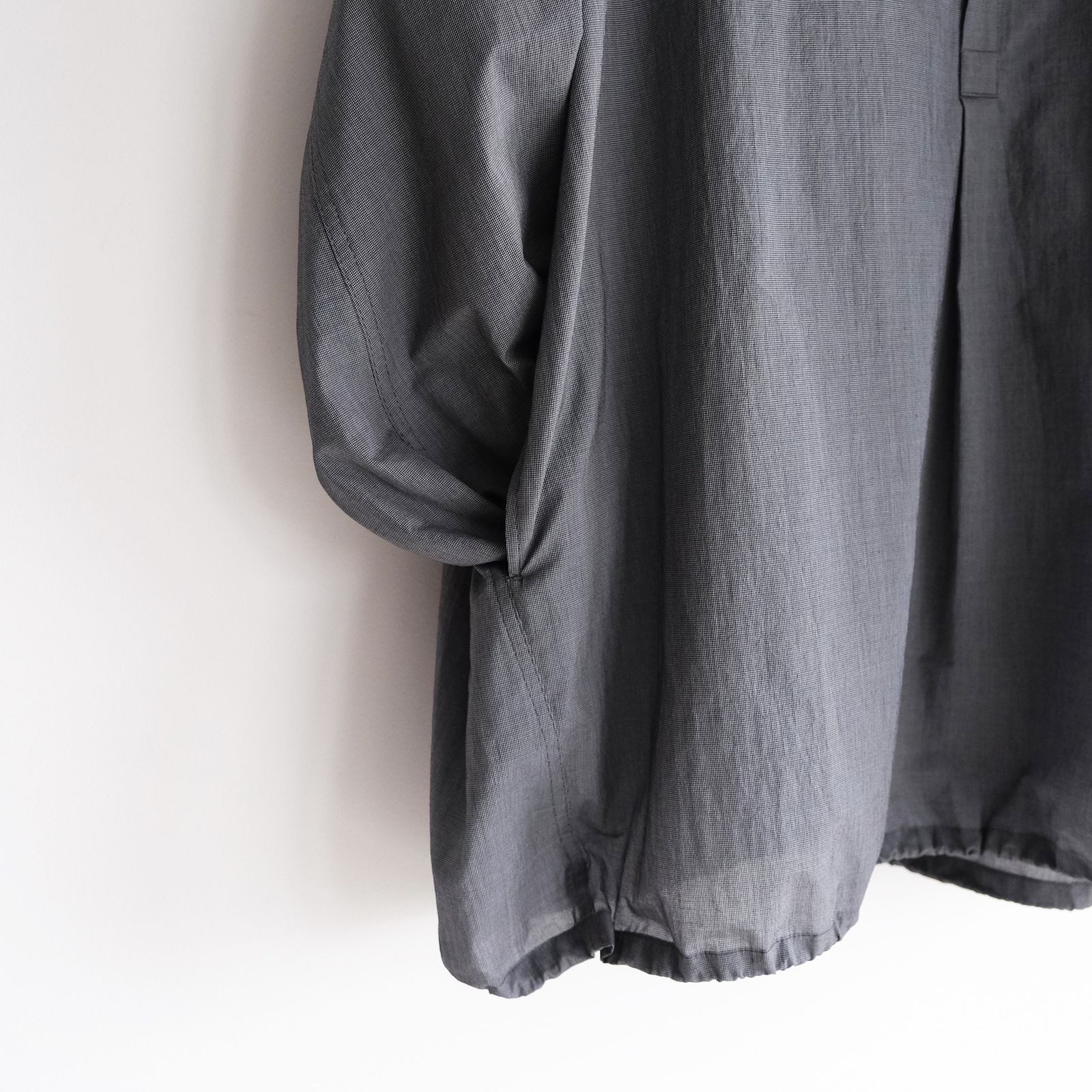 Seersucker Pullover Shirt -シャツ-（Gray / グレー）GU261-50445