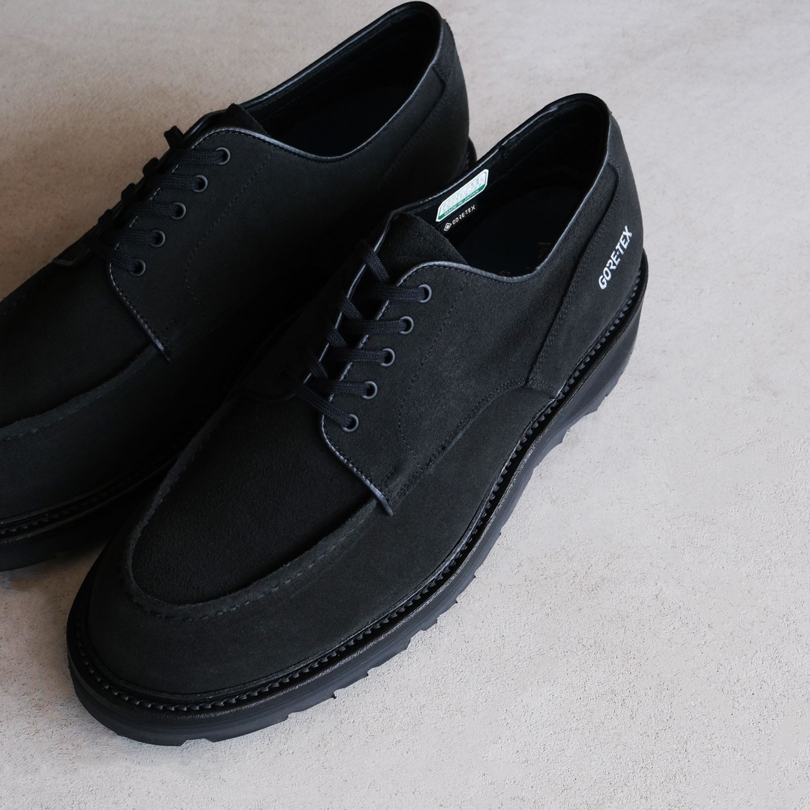 F/CE. - Goretex U Tip Shoes By Regal -シューズ-（Black