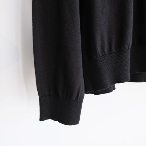 Smooth Suvin Turtleneck Sweater -セーター-（Black / ブラック）
