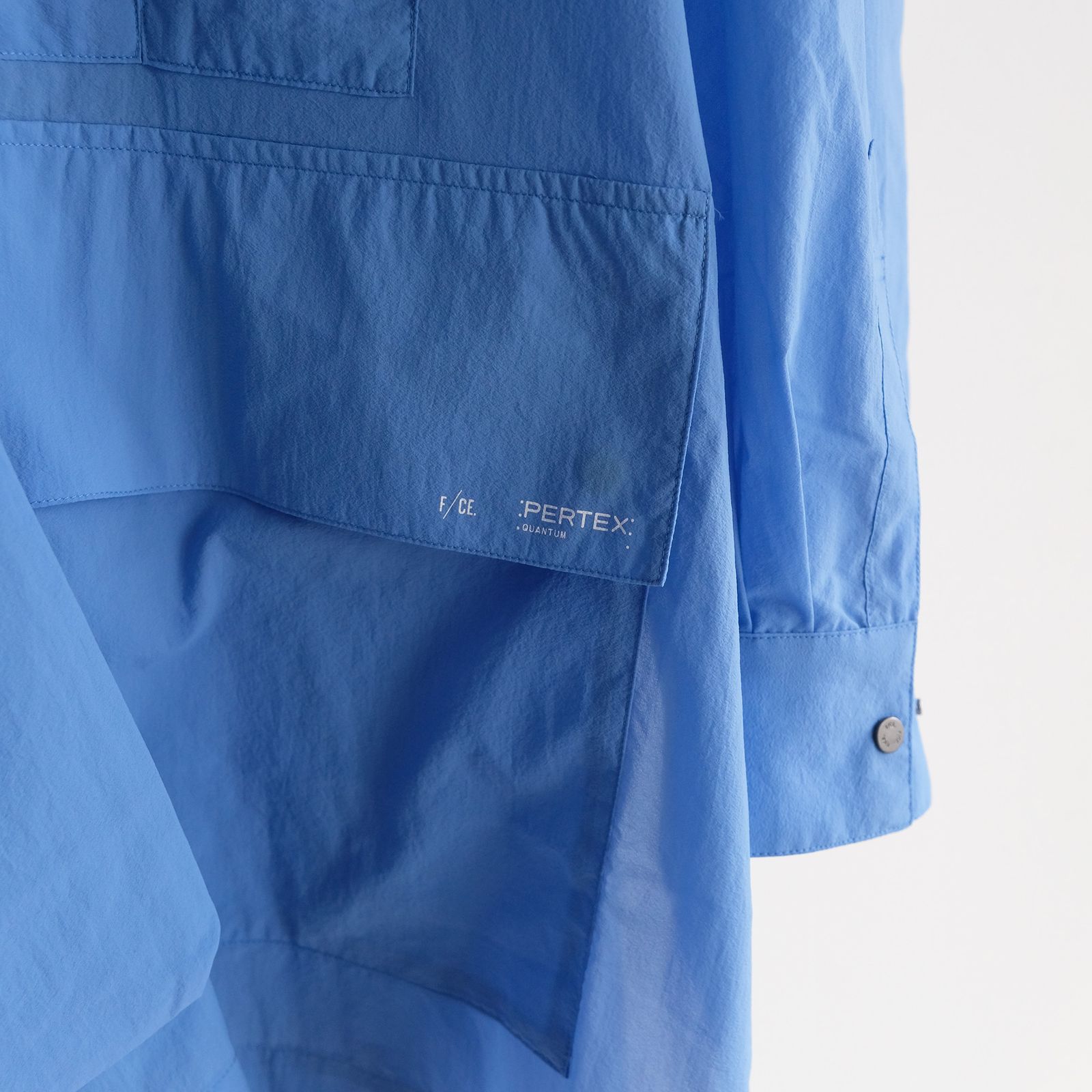Pertex Utility Longline Shirt -シャツ-（Blue / ブルー）