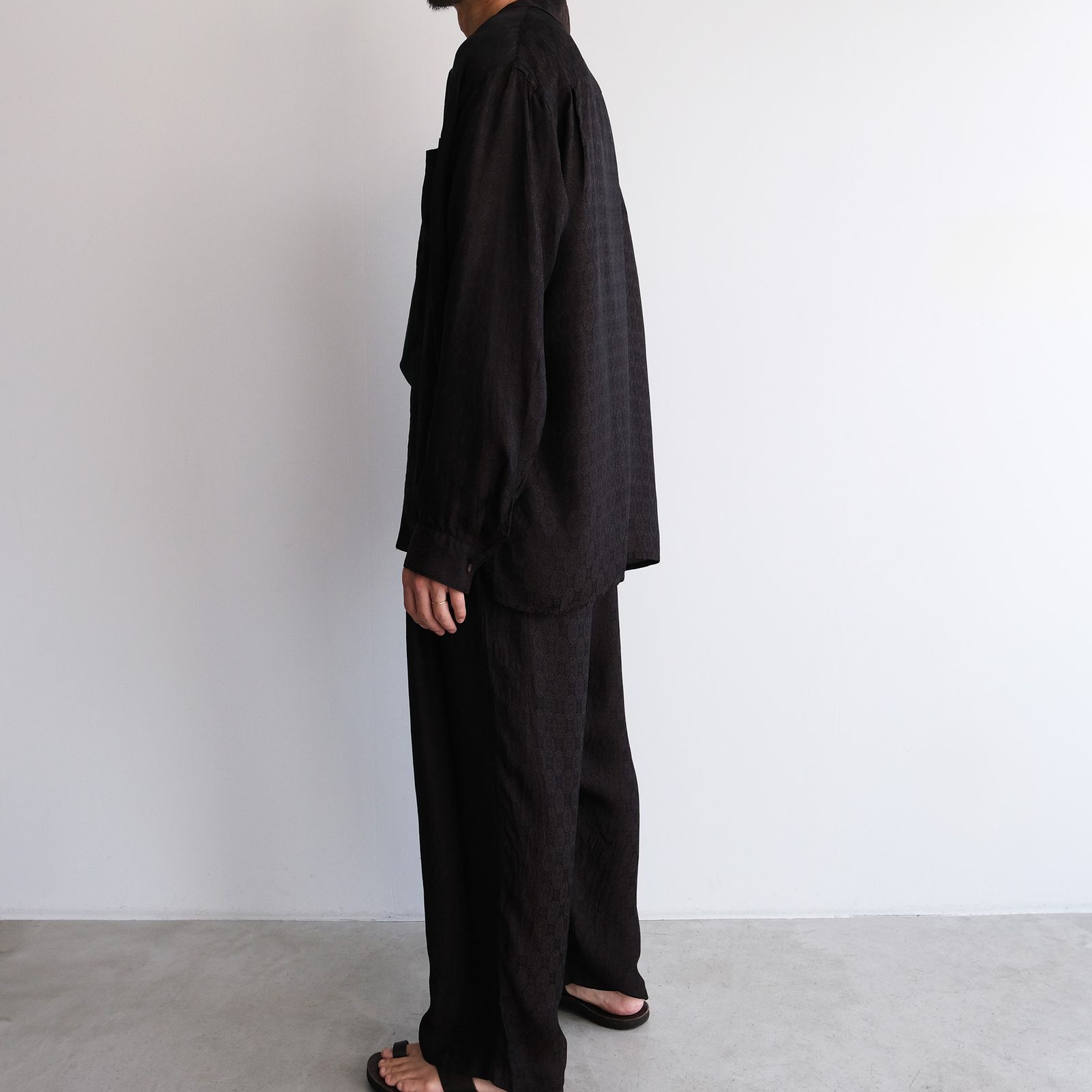 Cupra - 1 Tuck Pants -パンツ-（Brown / ブラウン）