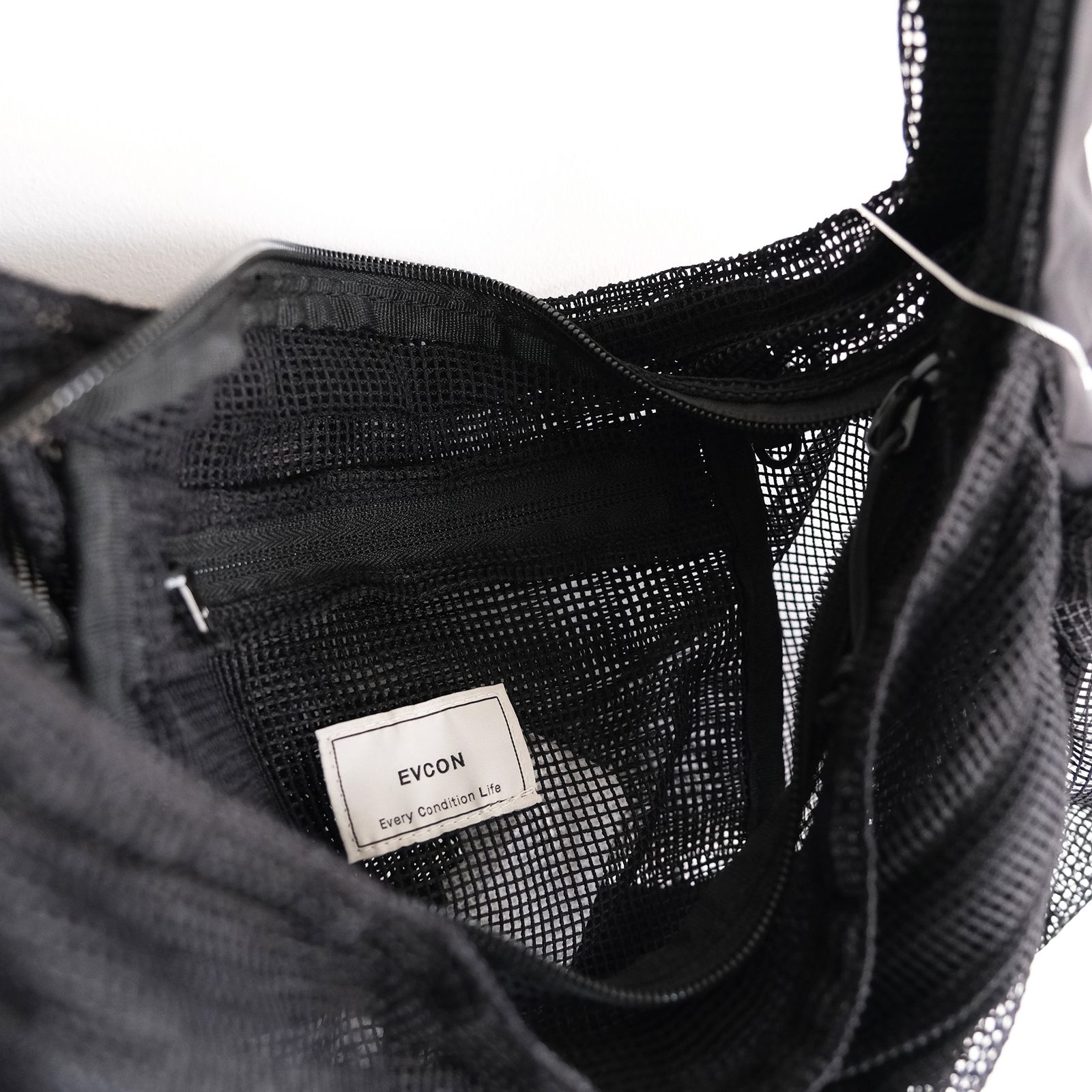 Mesh Shoulder Bag -バッグ-（Black / ブラック）