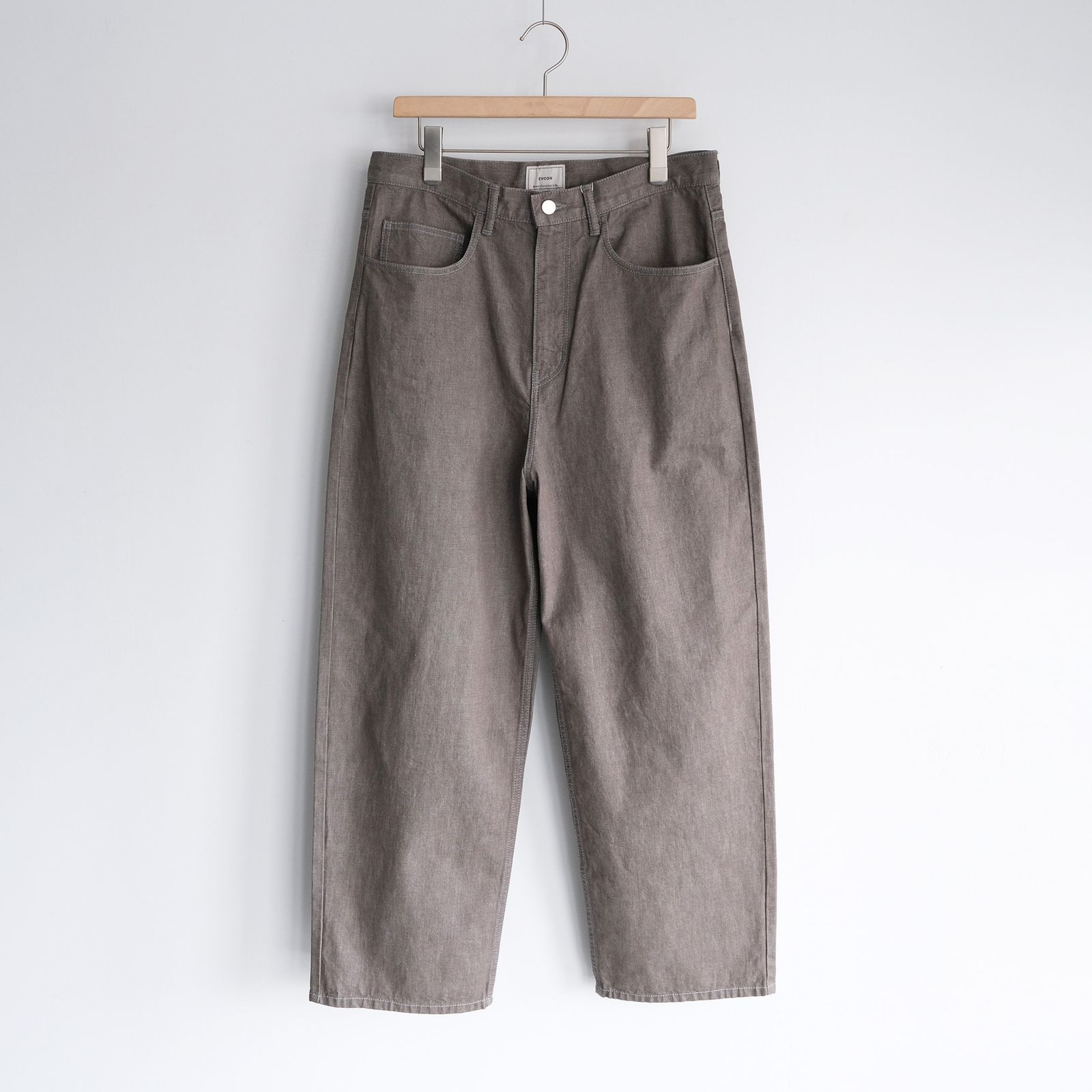 10.5oz BAGGY DENIM -デニム-（Gray / グレー）