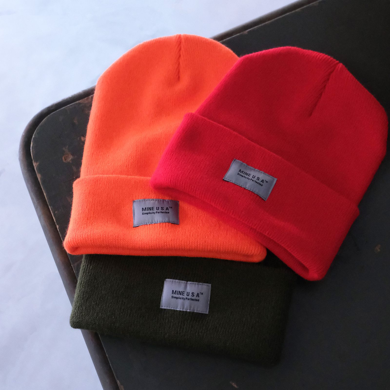 SP Sign AC Beanie -ビーニー-（Neon Orange / ネオン オレンジ）