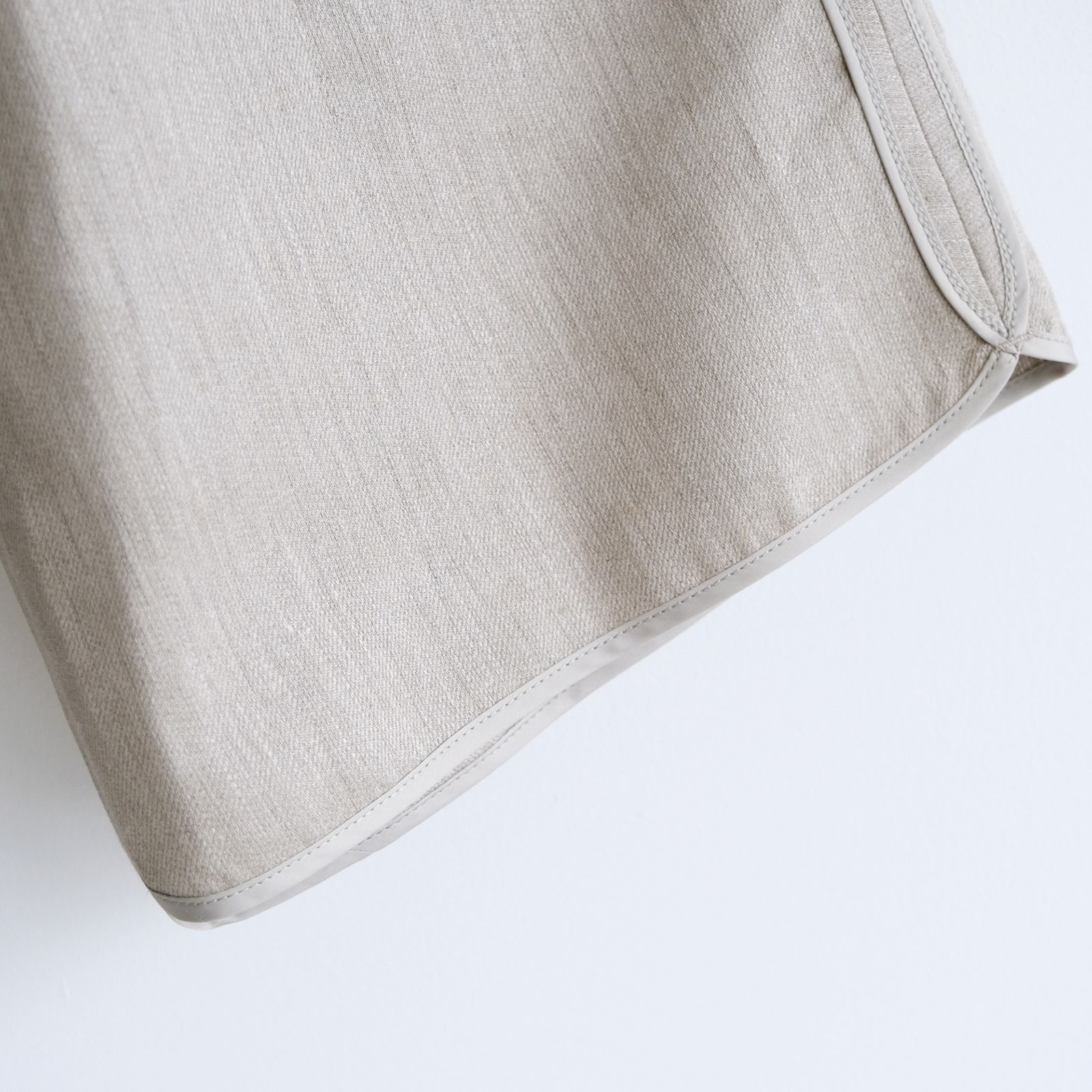 With Piping Linen Pants -パンツ-（Beige / ベージュ）