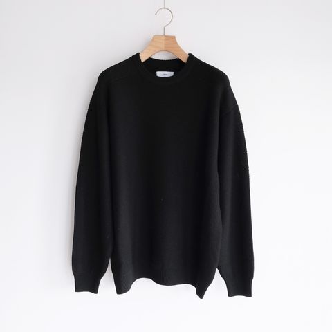 Soft Wool Command Sweather -ニット-（Black / ブラック）GU263-80600