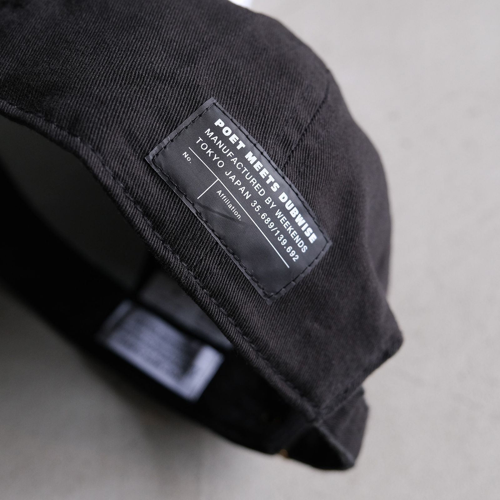 PMD+Kompakt Cap -キャップ-（Black / ブラック）