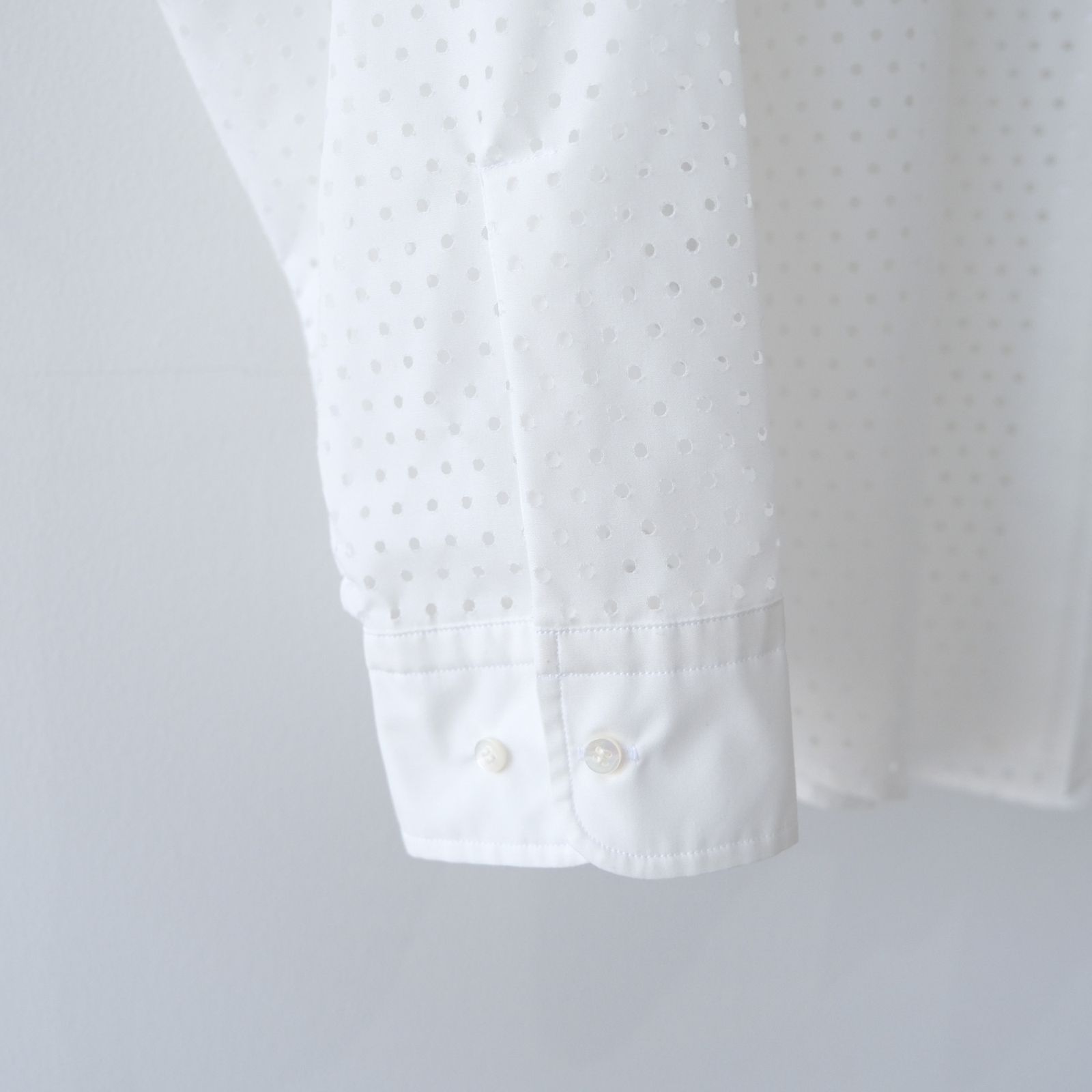Punching：L/S Shirts -シャツ-（White / ホワイト）
