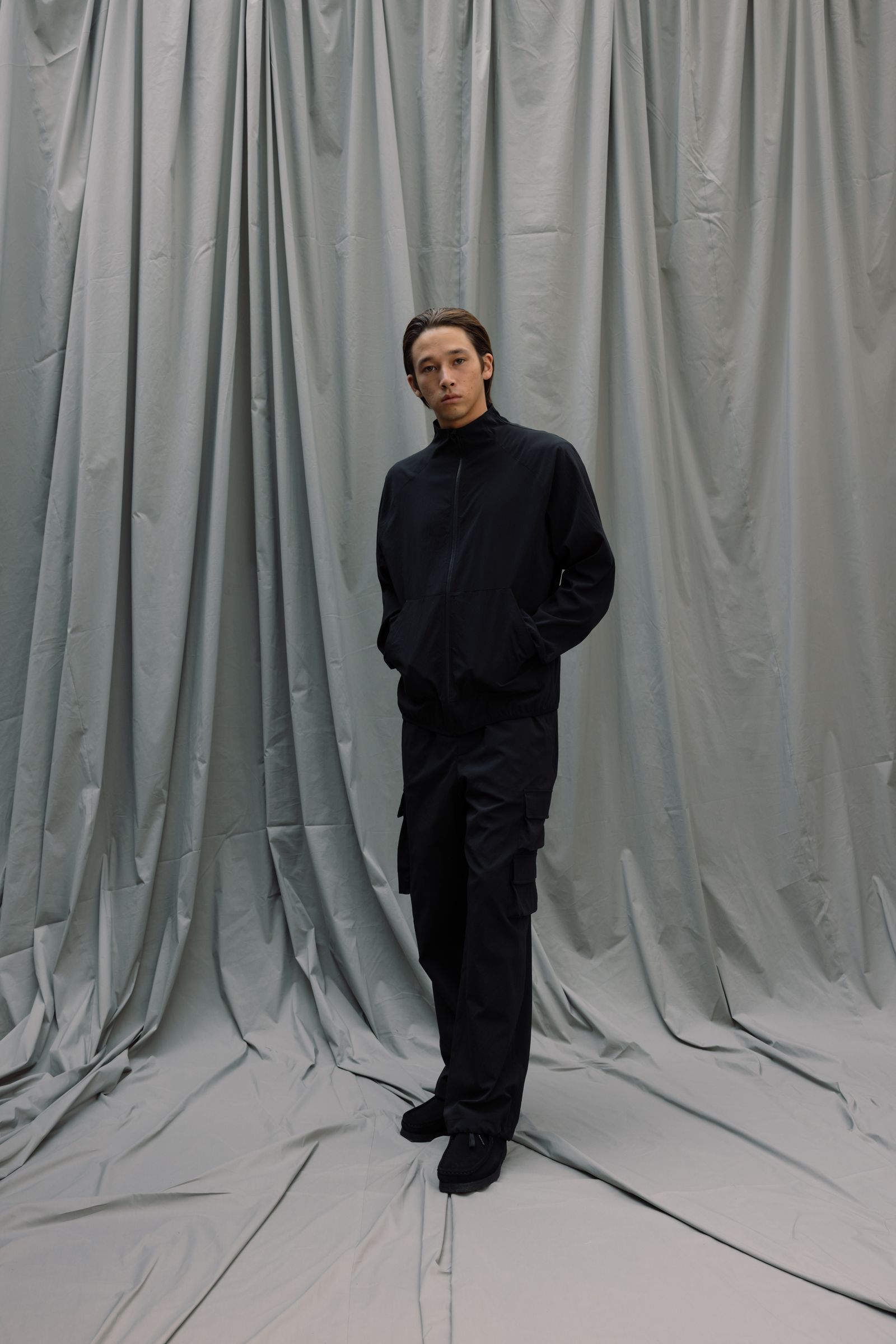 Side Double Pocket Pants -パンツ-（Navy / ネイビー）