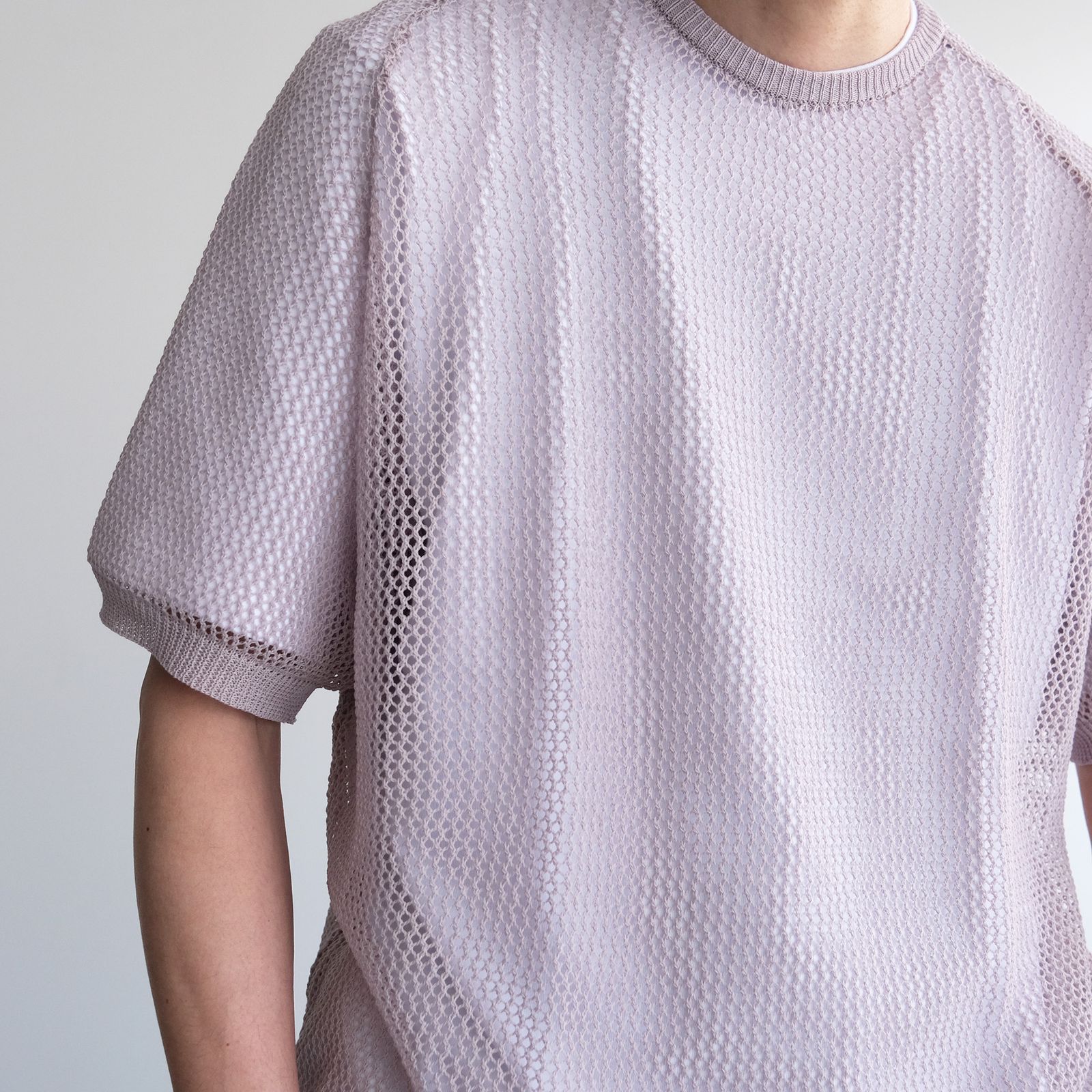 Crew Neck S/S Tee -Tシャツ-（P.Beige / ピンクベージュ）