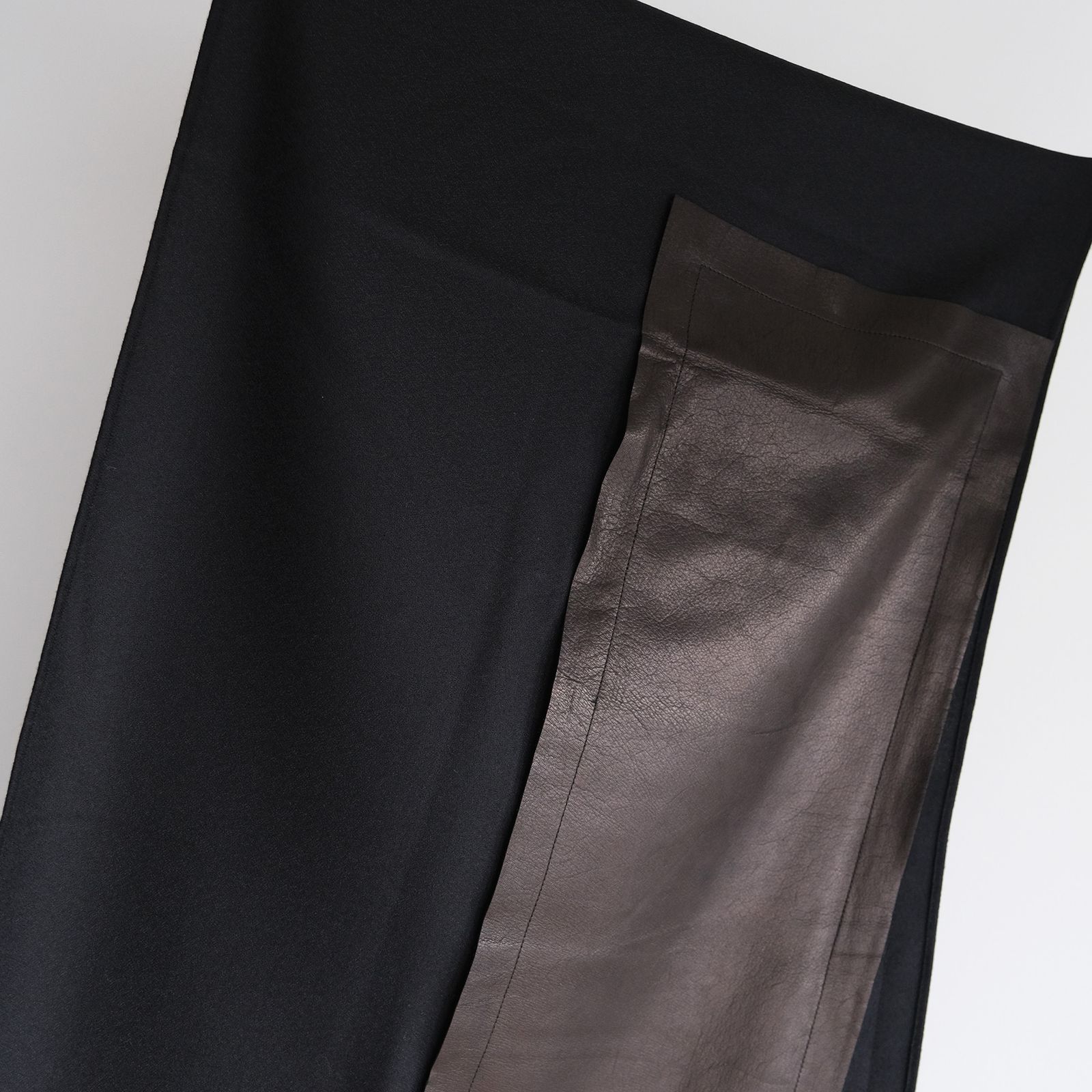 "Leather"Scarf -ベルト-（Black / ブラック）