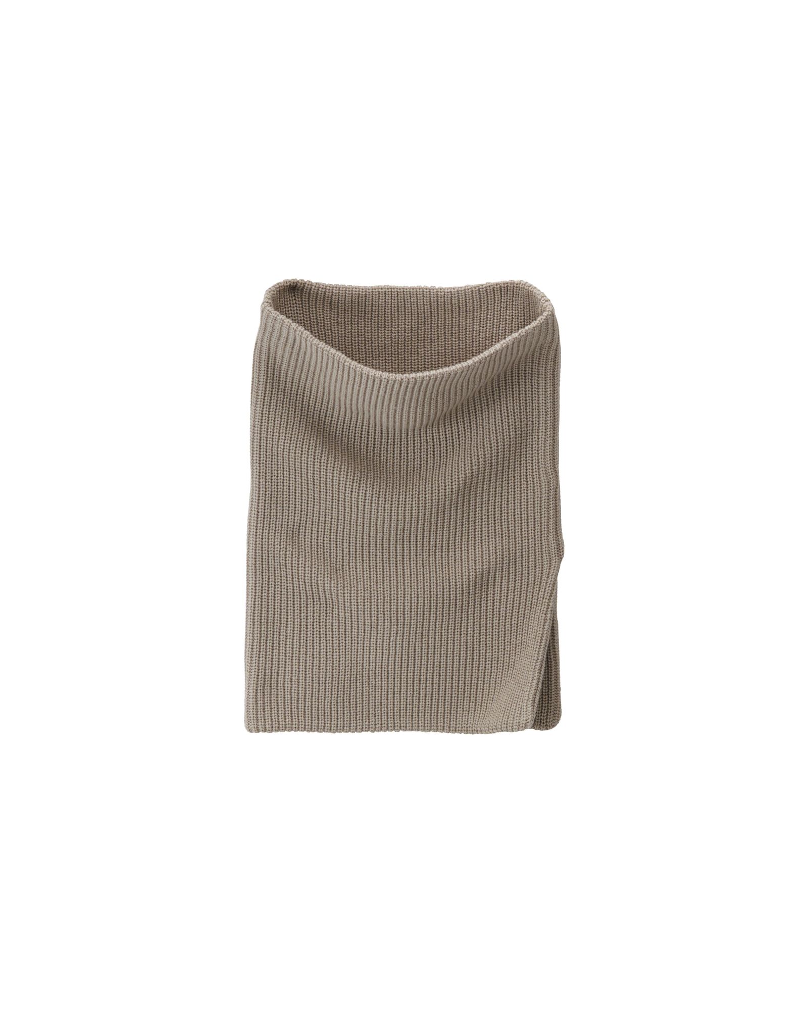 Mercerized Fine Wool Snood -スヌード-（Grege / グレージュ）