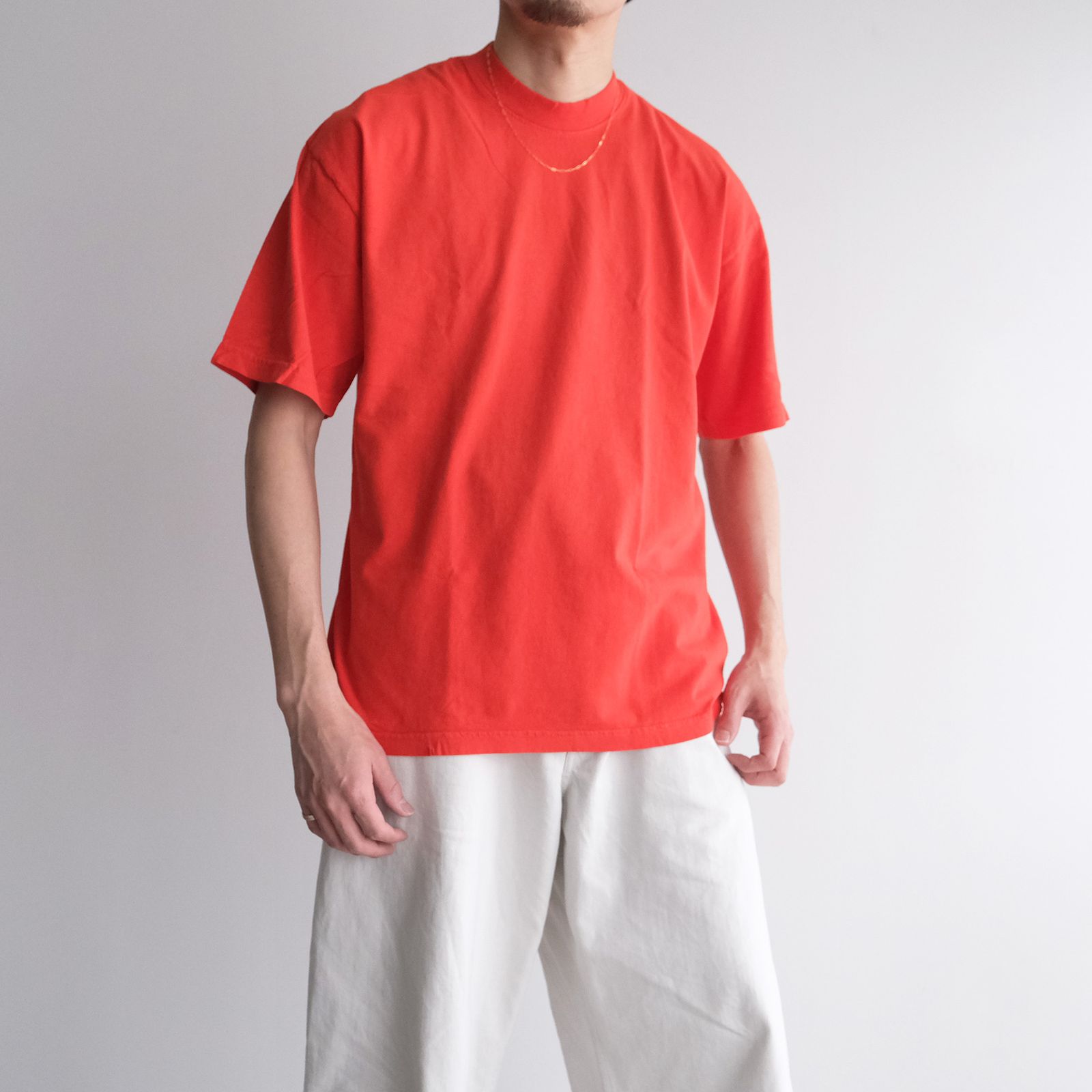 MINE Duct Tape S/S T-Shirt / White Label -Tシャツ-（Orange / オレンジ）