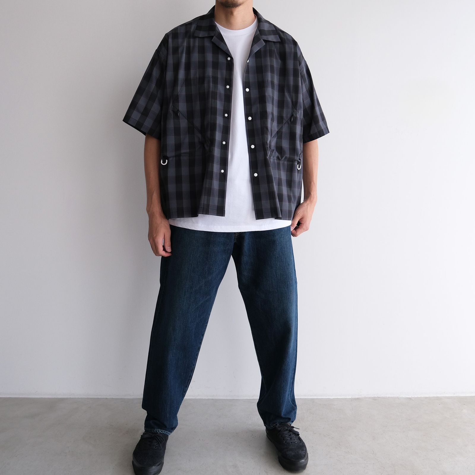 Selvage Denim Five Pocket Tapered Pants -パンツ-（Indigo Dark Fade / インディゴダークフェード）