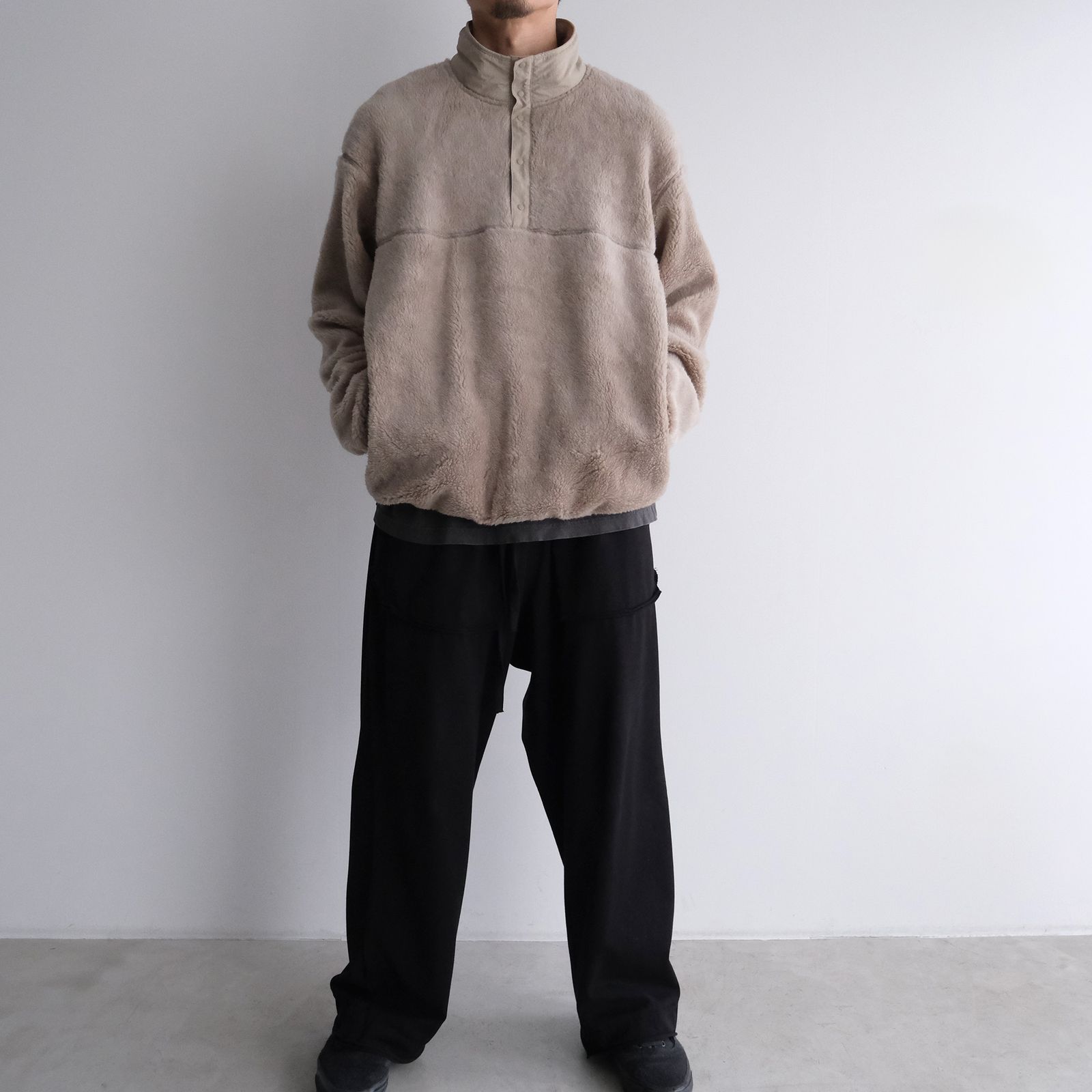 Wool Boa Pullover -ジャケット-（Grege / グレージュ）