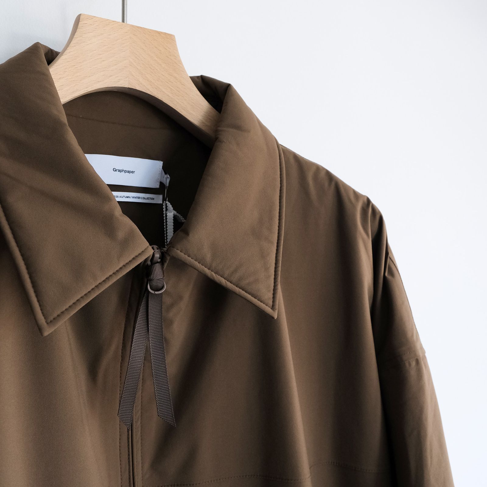 PERTEX SHIELD Light Thermo Zip-Up Jacket -ブルゾン-（Brown / ブラウン）GM263-30270