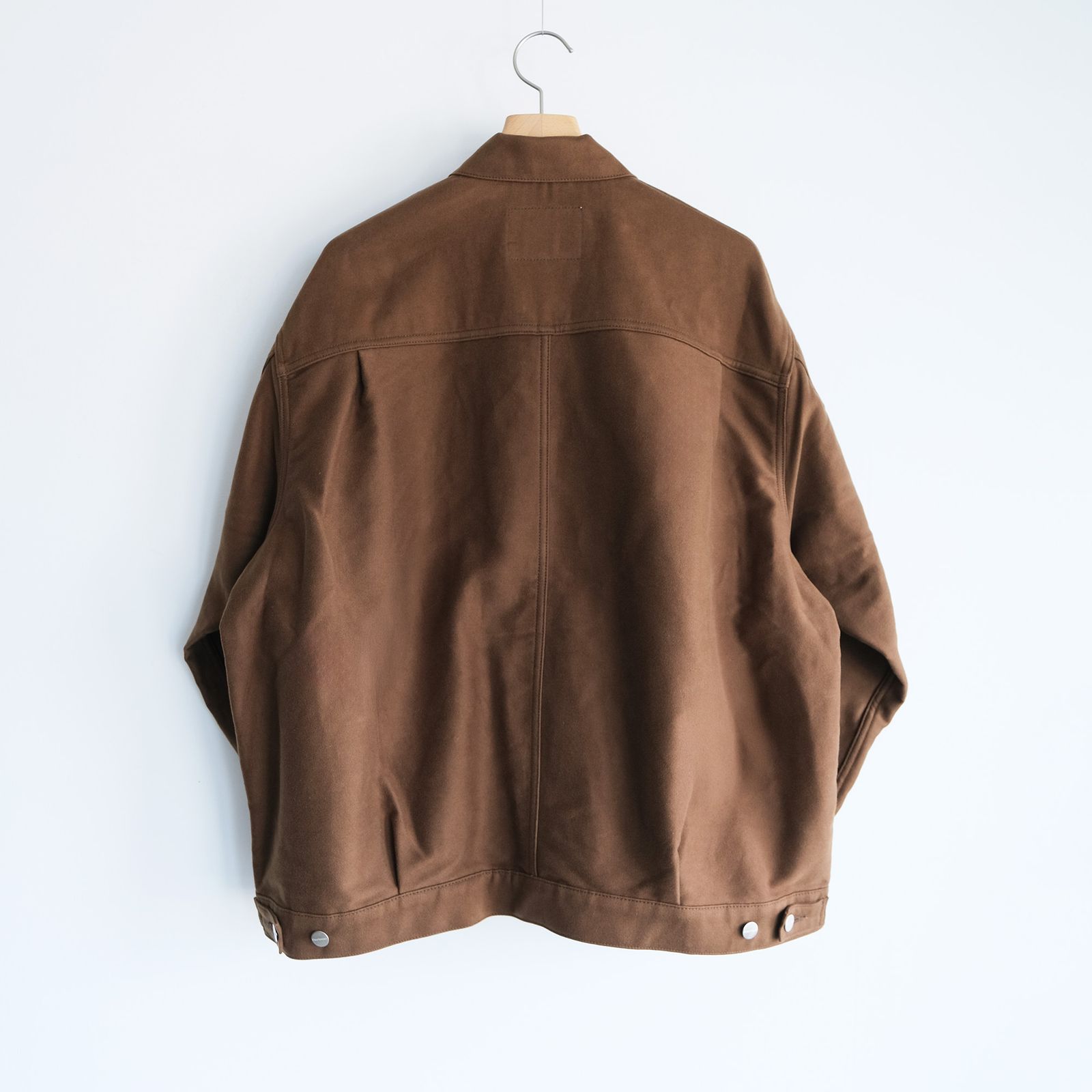 Cotton Double Serge Jacket -ジャケット-（Brown / ブラウン）GM263-20450