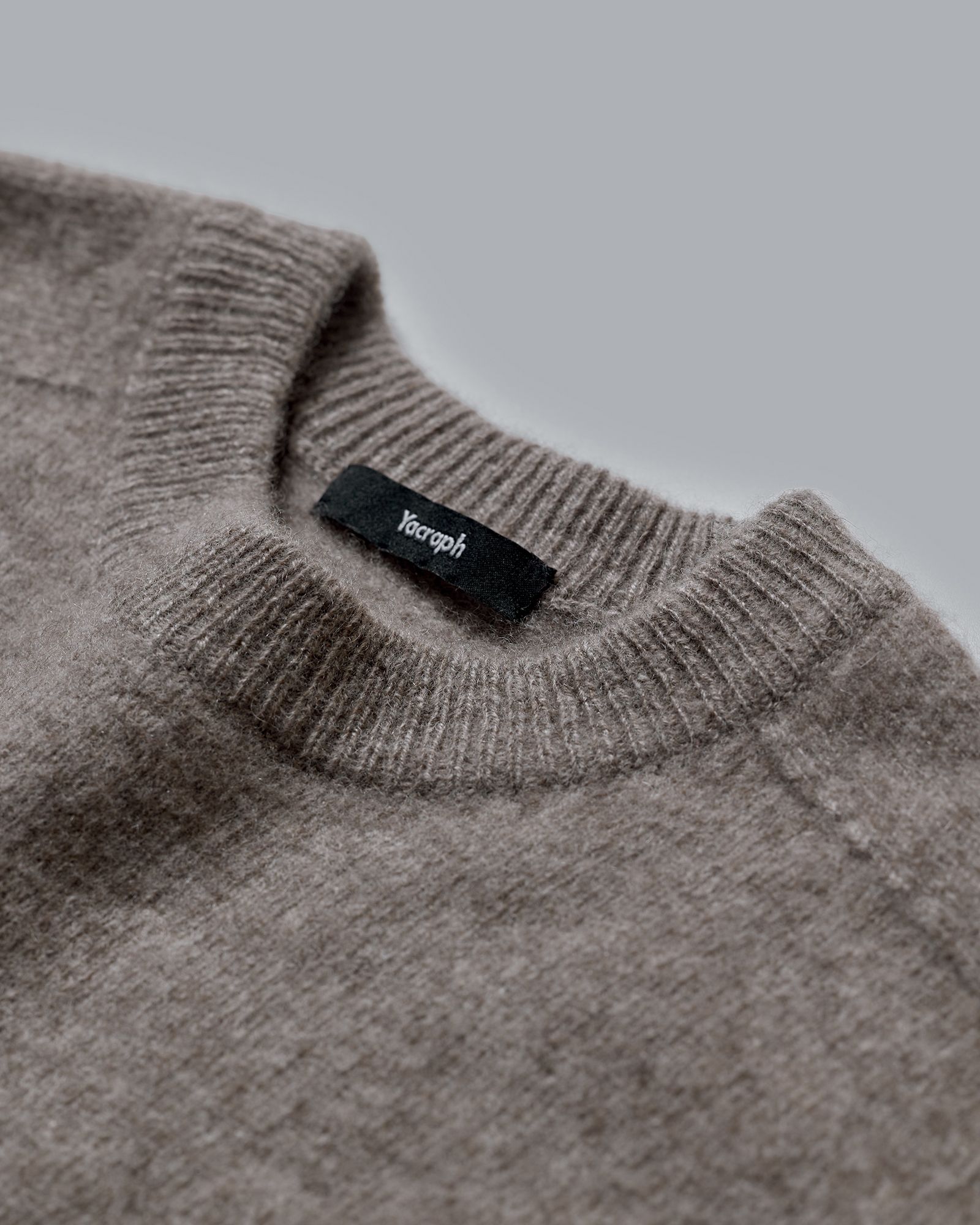 Knit Pullover -ニット-（Ash White / アッシュホワイト）