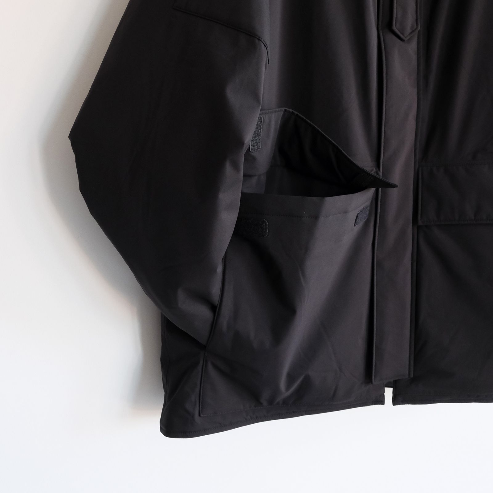 PERTEX SHIELD Insulated Military Parka -ジャケット-（Black / ブラック）GM263-30271