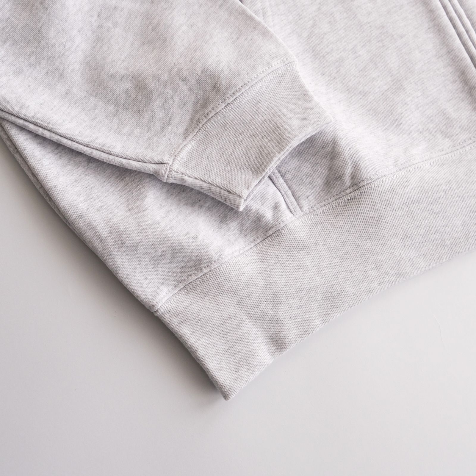 PMD Logo Oversized Zip Hoodie -パーカー-（A.Gray / アッシュグレー）