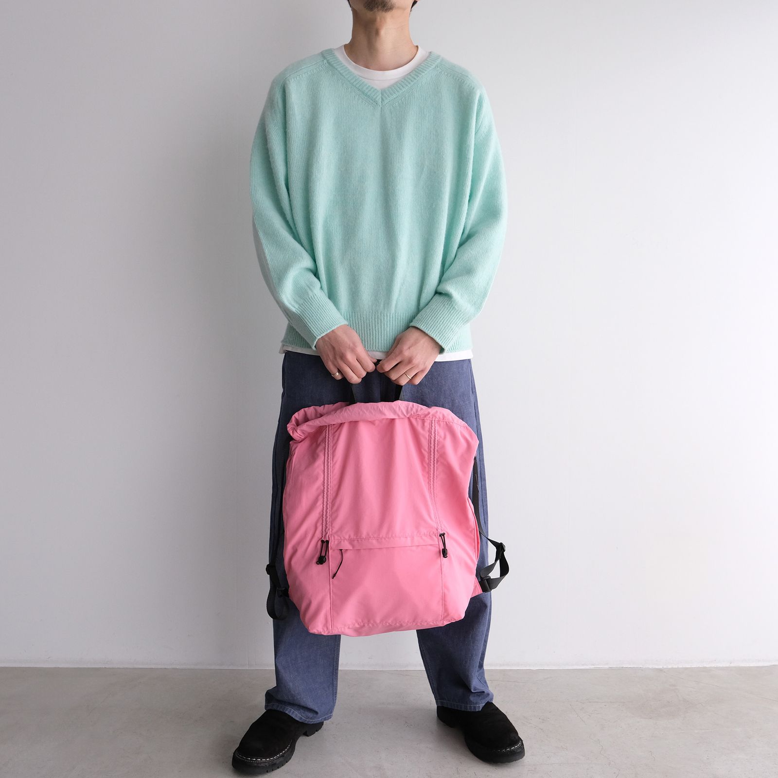 Nylon Knapsack -バッグ-（Pink / ピンク）