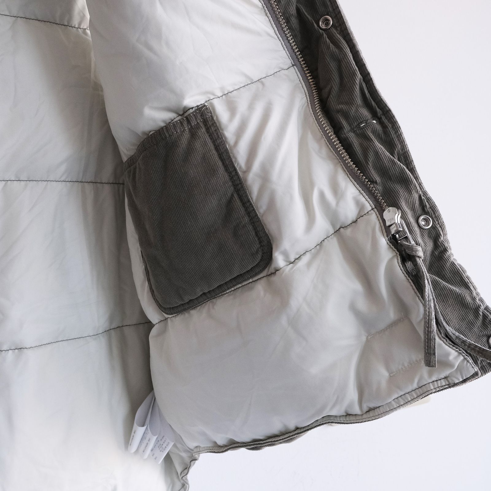 Garment Dyed Down Vest -ダウンベスト-（Gray / グレー）