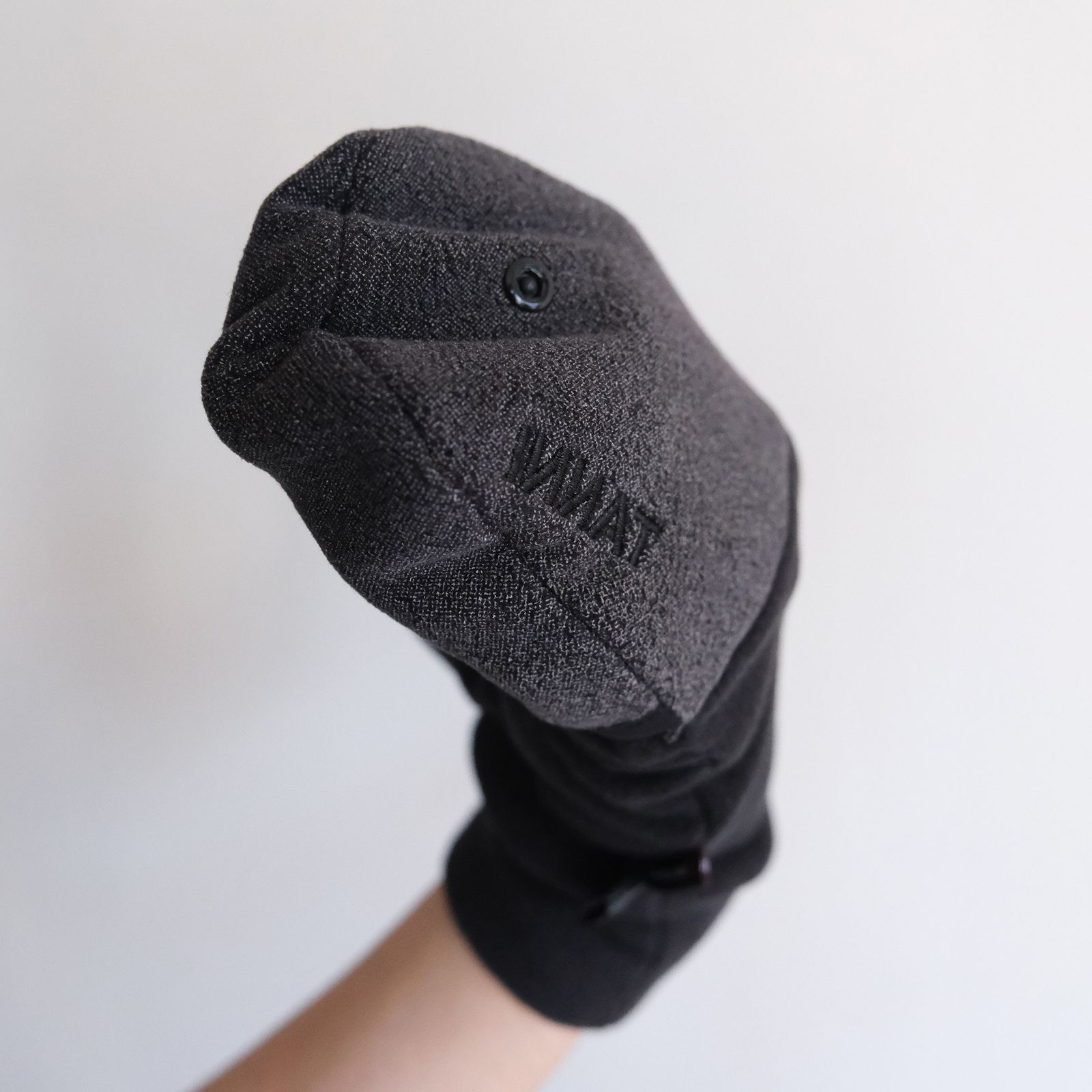 Pigment Print Wash Polartec Mitten -グローブ-（Black / ブラック）