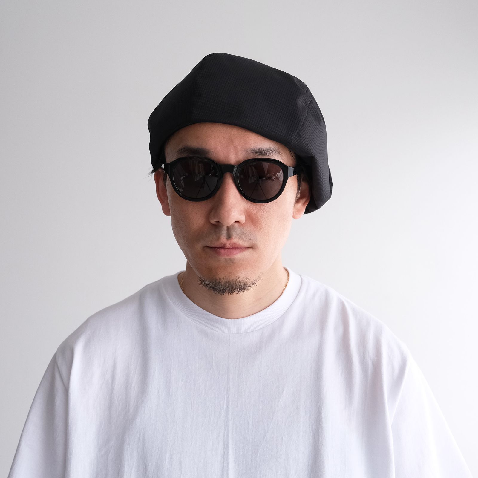 Dot Air Beret -ベレー帽-（Black / ブラック）