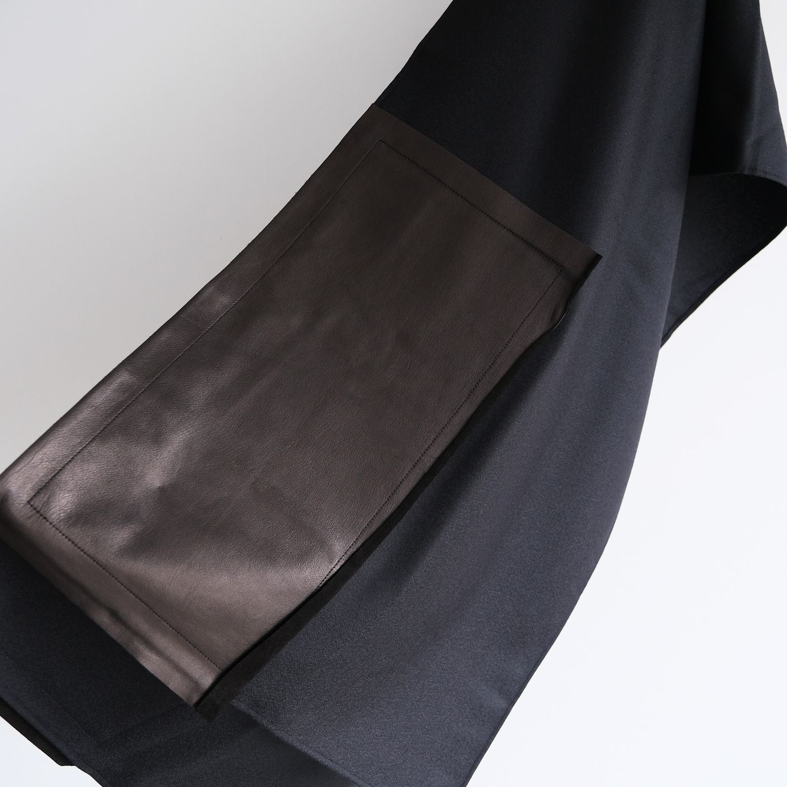 "Leather"Scarf -ベルト-（Black / ブラック）