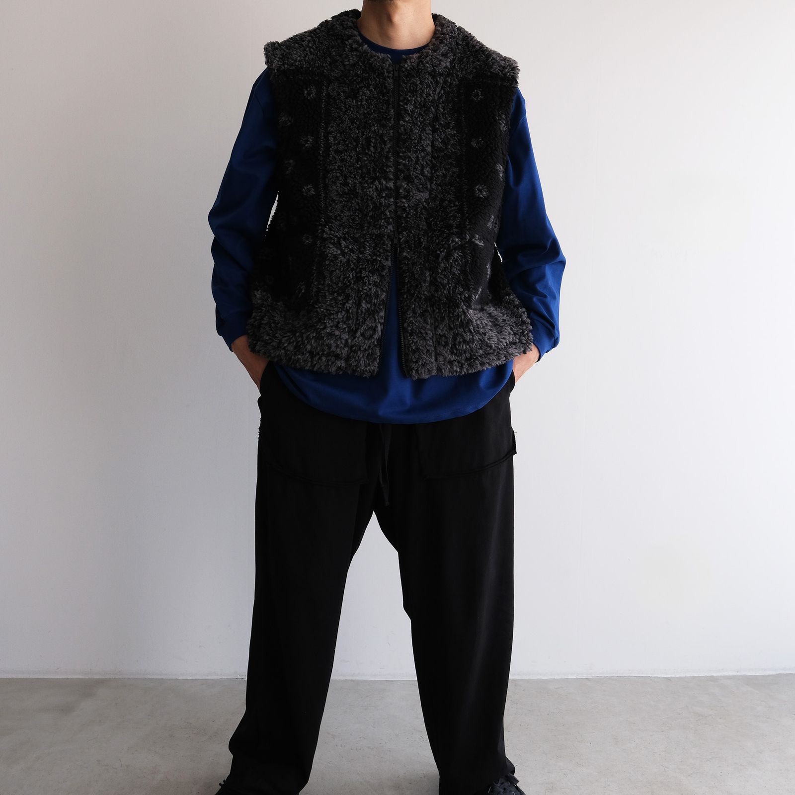 DYG Sherpa Vest -ベスト-（Black / ブラック）